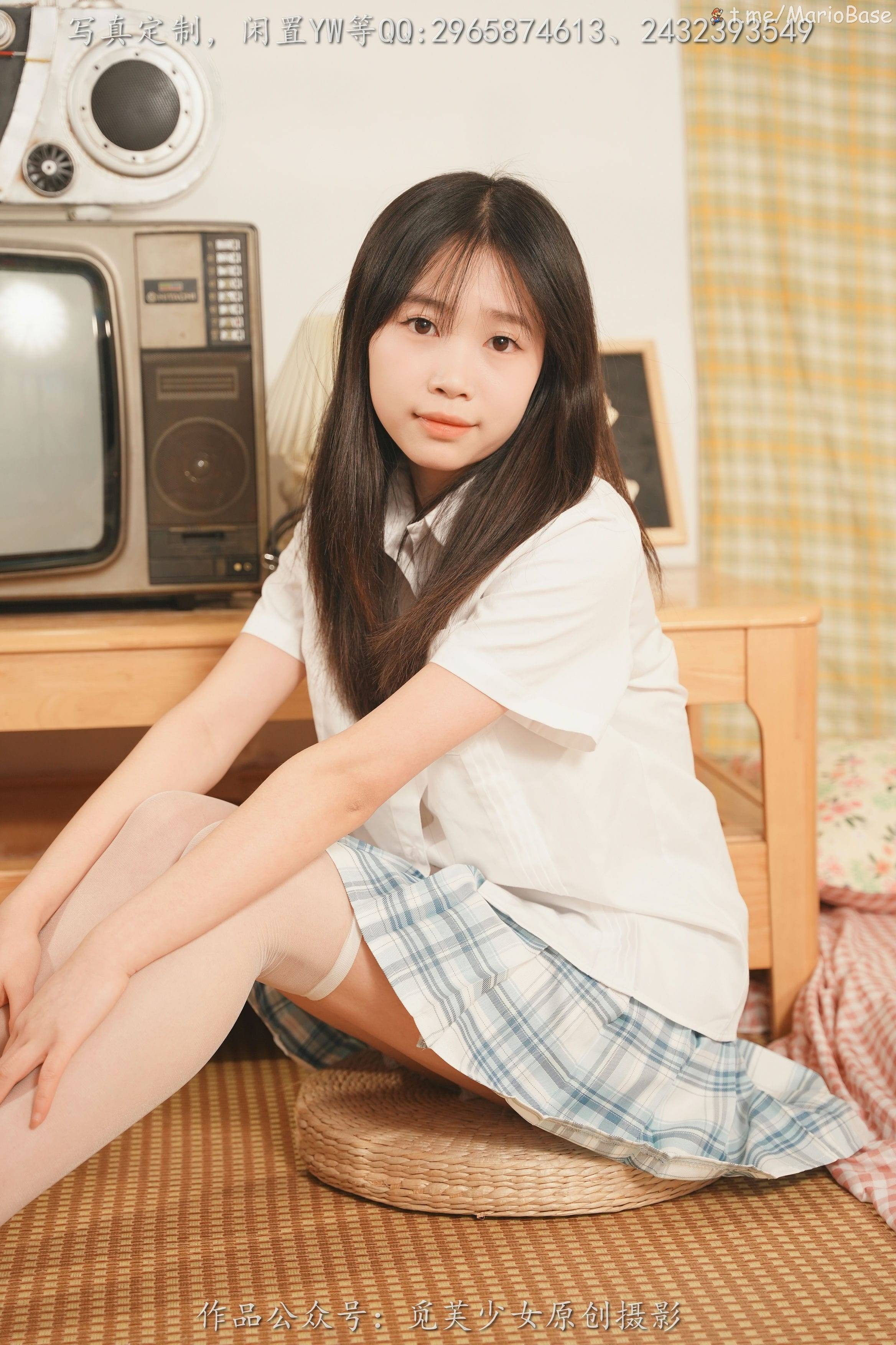 미푸소녀]NO.114 민민-청춘은 학교복을 찍어서 기록하는 거야 [124P2V