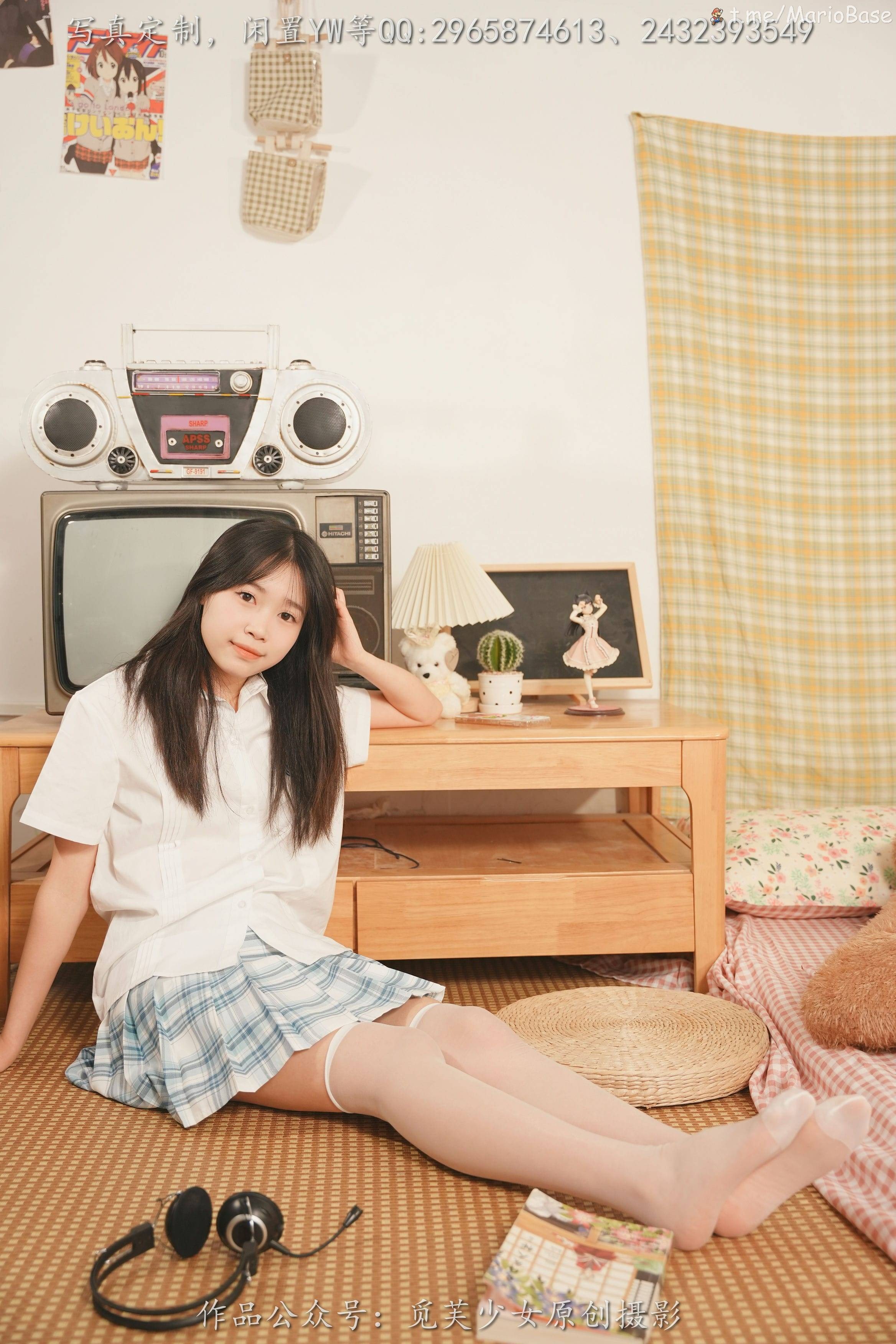 Mifu Girl] NO.114 Min Min - Youth is about taking photos of school uniforms to record it! [124P2V