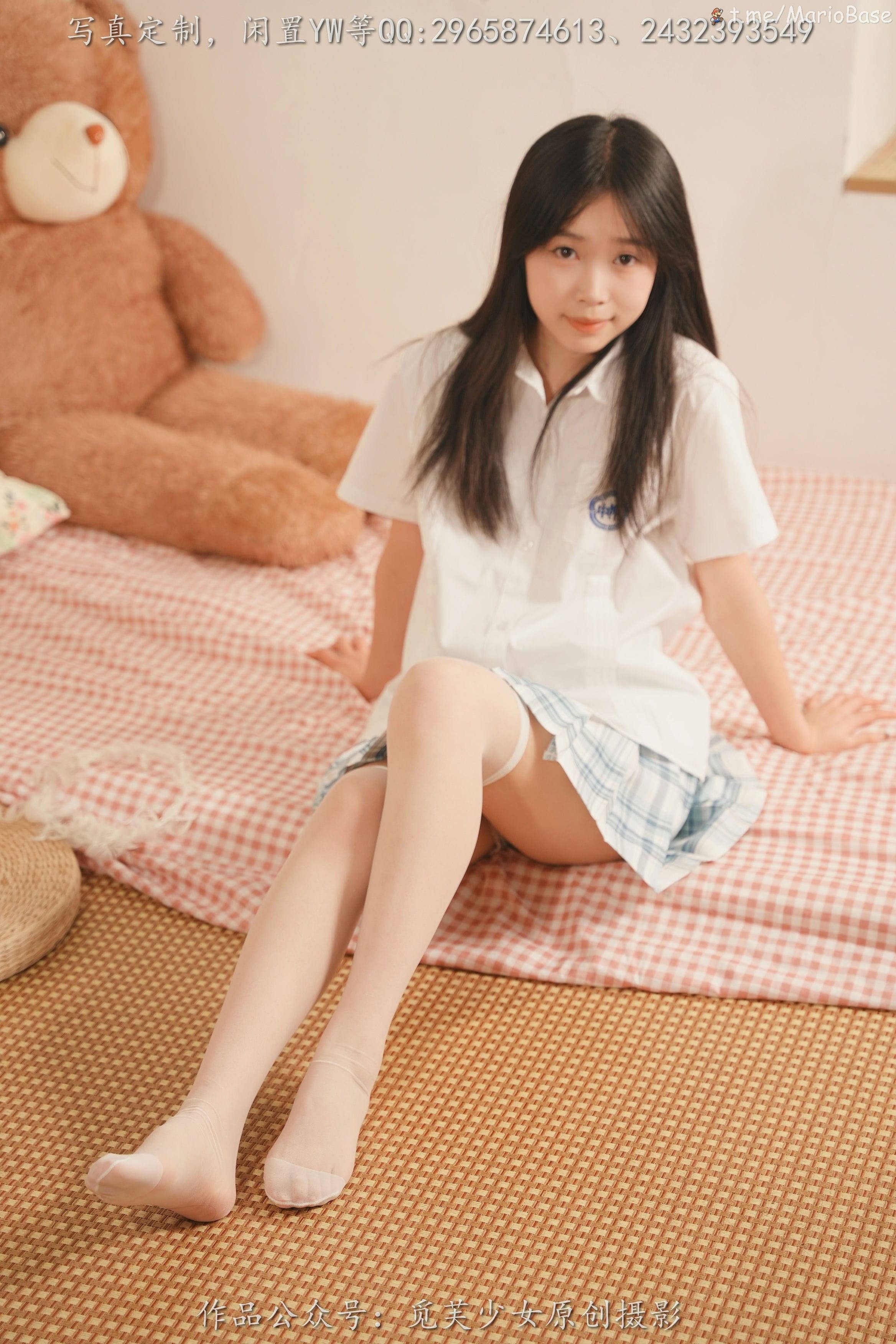 Mifu Girl] NO.114 Min Min - Youth is about taking photos of school uniforms to record it! [124P2V
