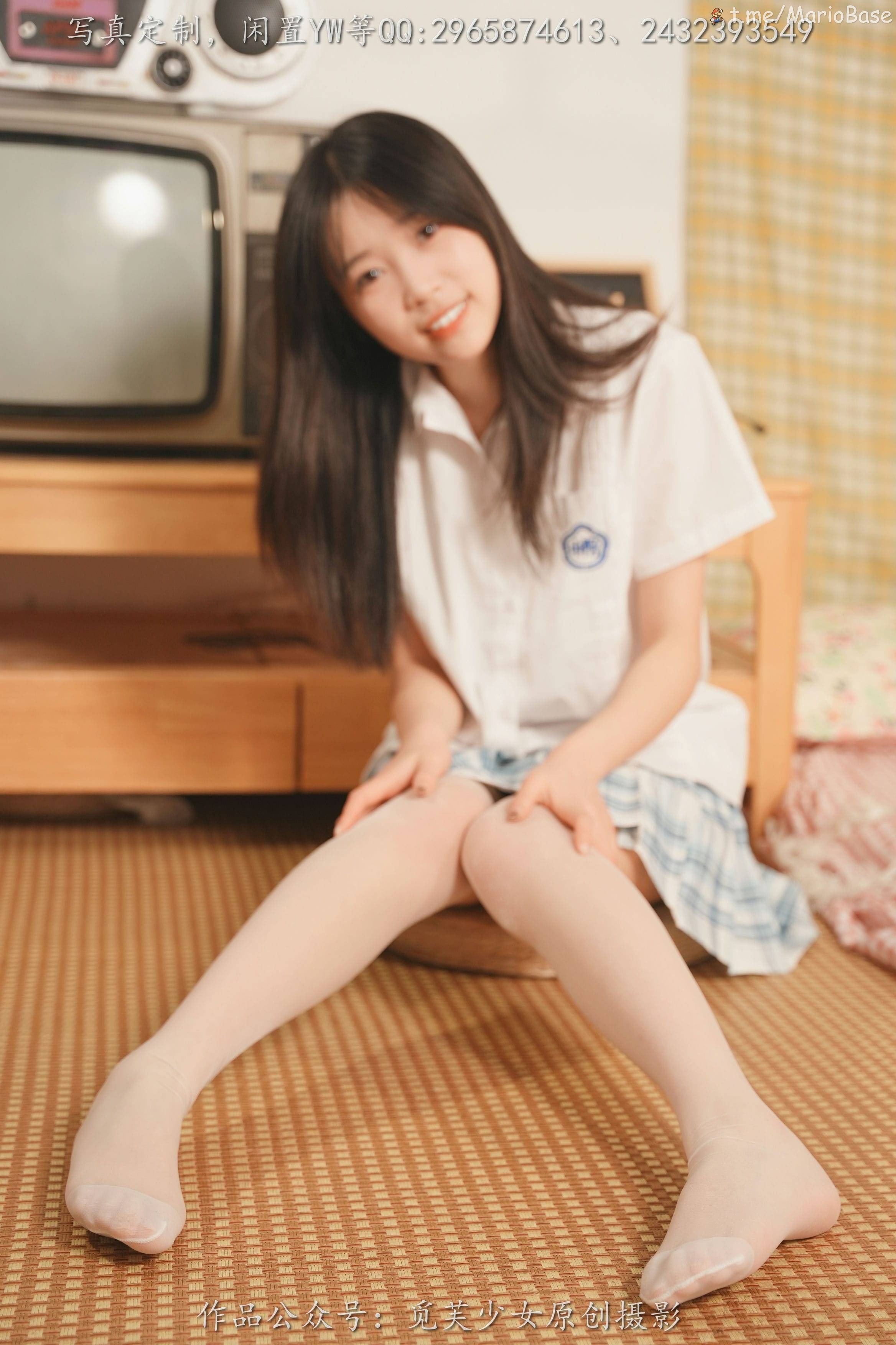 Mifu Girl] NO.114 Min Min - Youth is about taking photos of school uniforms to record it! [124P2V