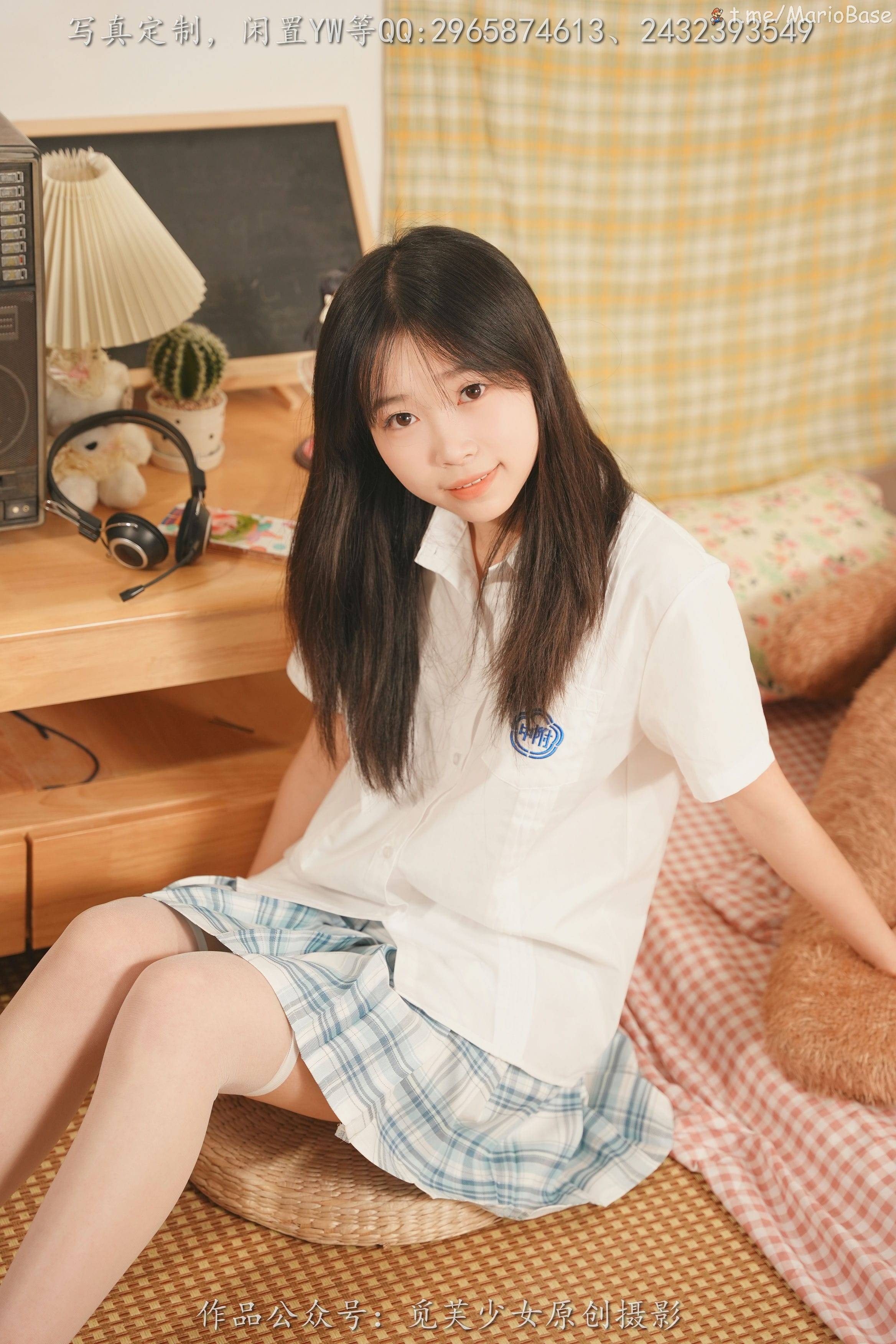 미푸소녀]NO.114 민민-청춘은 학교복을 찍어서 기록하는 거야 [124P2V