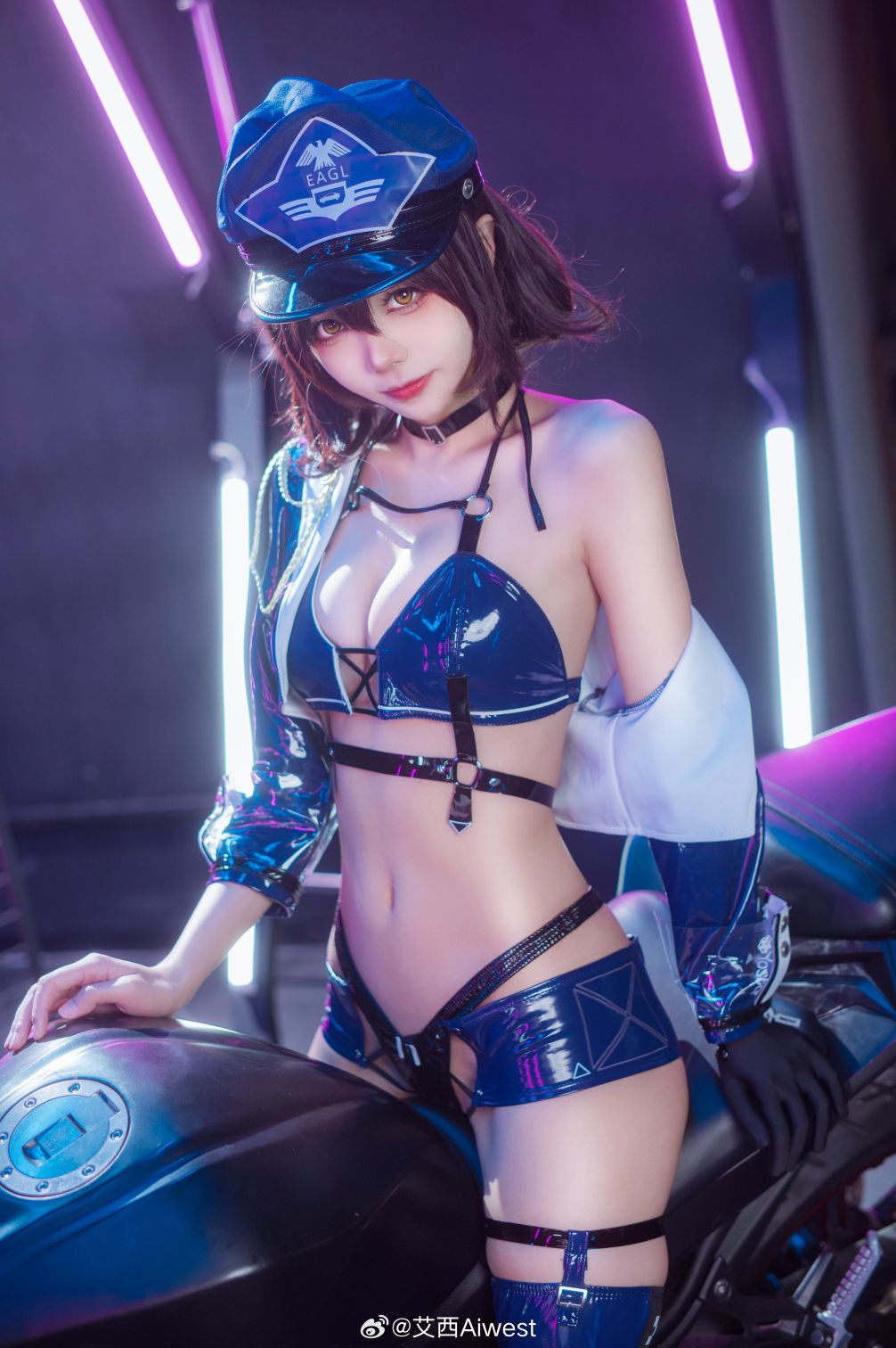 Aiwest - &Bạn có thích Aili không? Azur Lane Baltimore&Shinano Cô gái đua xe [56P-524MB