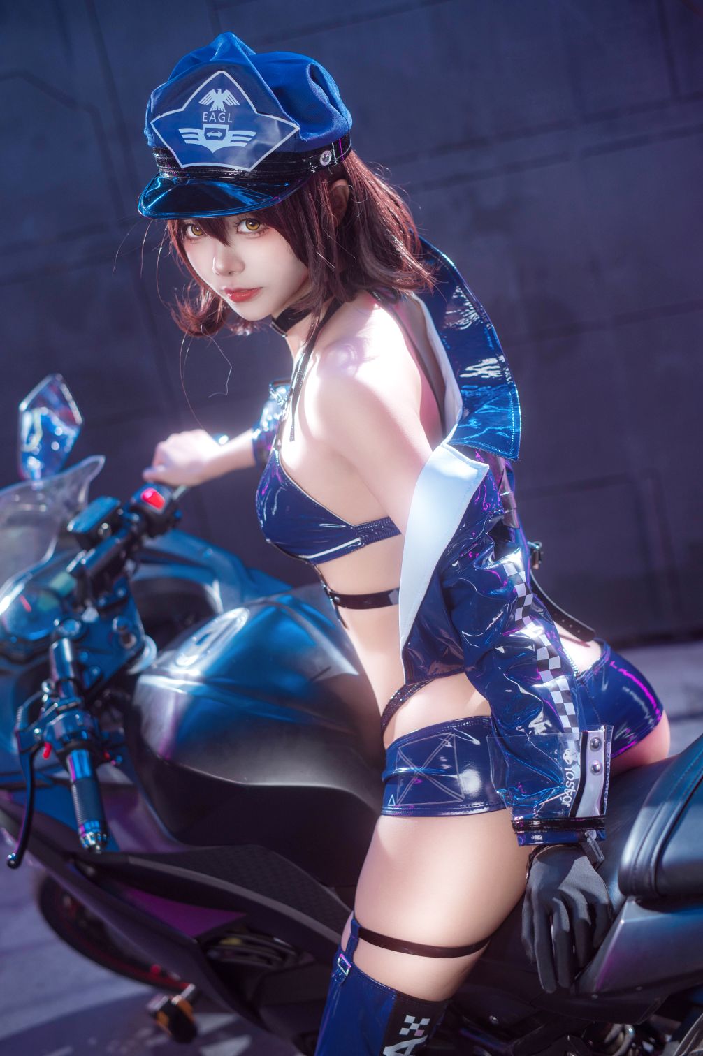 Aiwest - &Bạn có thích Aili không? Azur Lane Baltimore&Shinano Cô gái đua xe [56P-524MB
