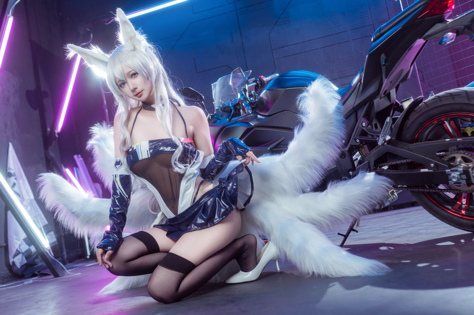 Aixi Aiwest - &Do you like Aili? Azur Lane Baltimore&Shinano Race Queen [56P-524MB