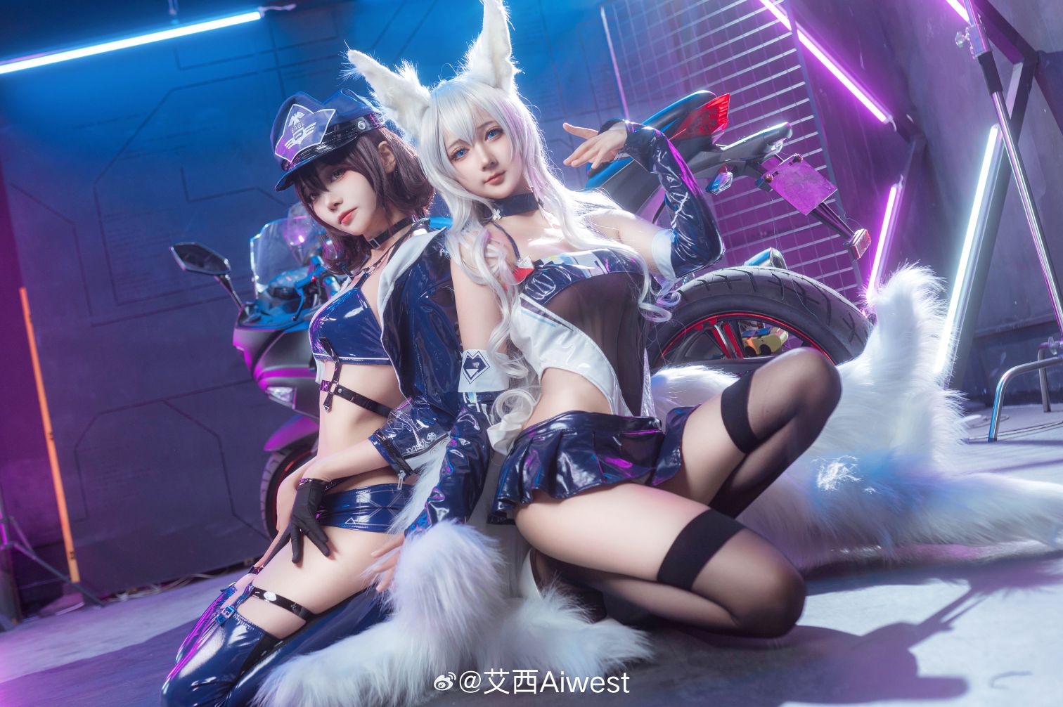 艾西Aiwest - &喜歡愛理嗎 碧藍航線 巴爾的摩&信濃 賽車女郎 [56P-524MB