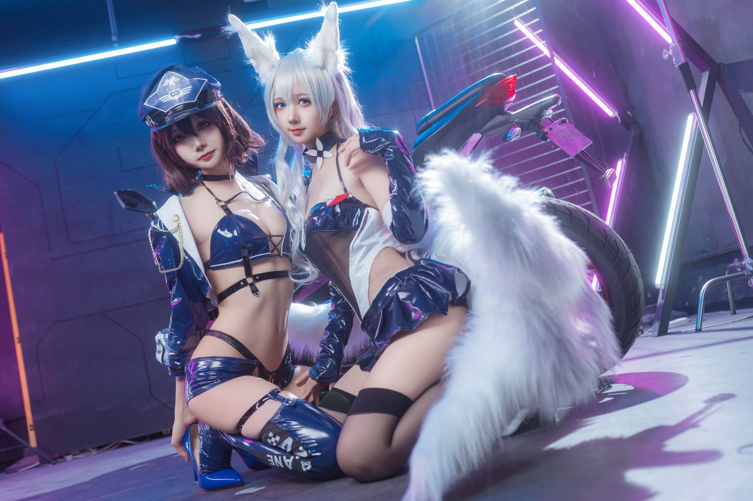 艾西Aiwest - &喜歡愛理嗎 碧藍航線 巴爾的摩&信濃 賽車女郎 [56P-524MB