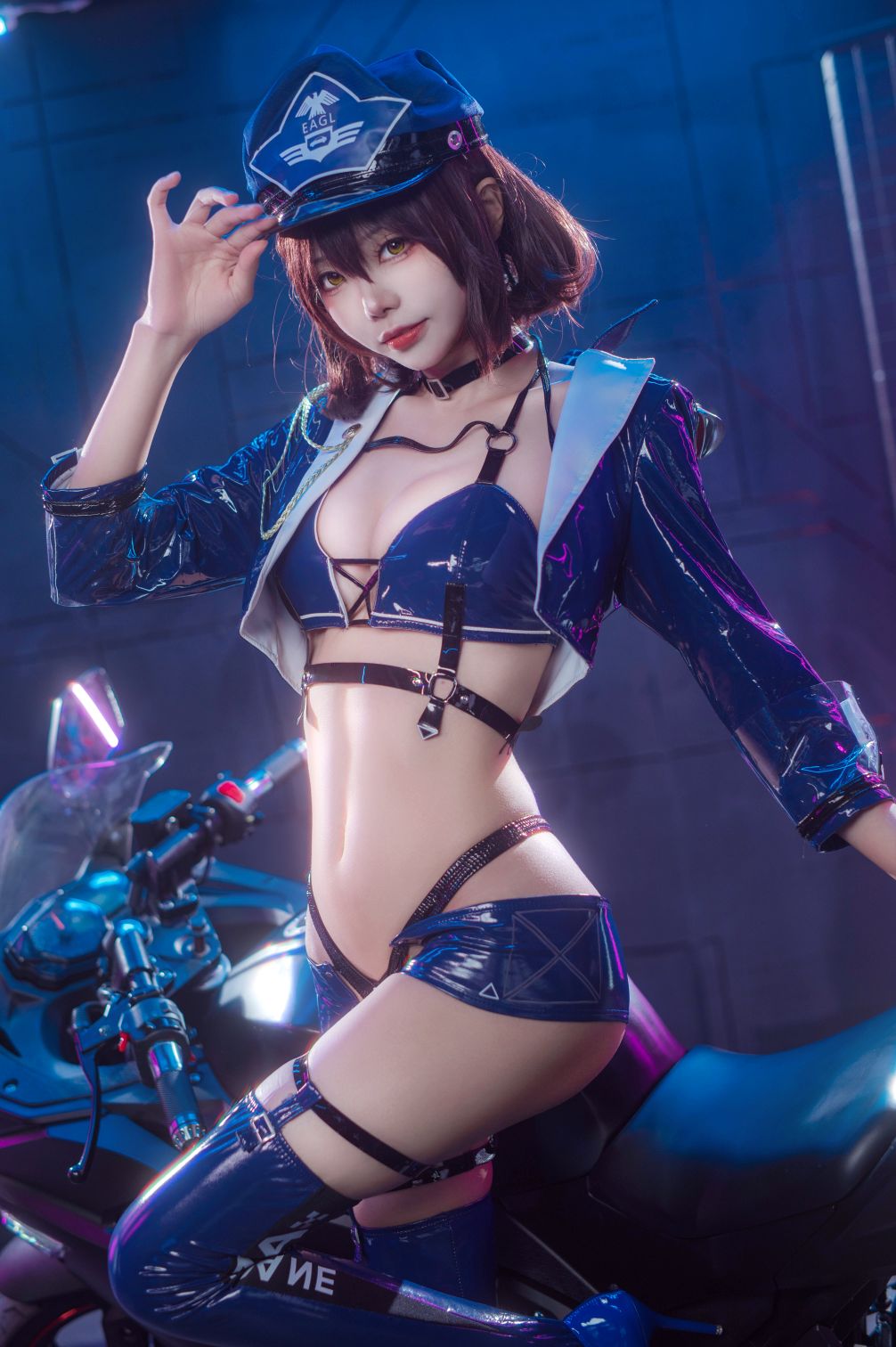 Aiwest - &Bạn có thích Aili không? Azur Lane Baltimore&Shinano Cô gái đua xe [56P-524MB