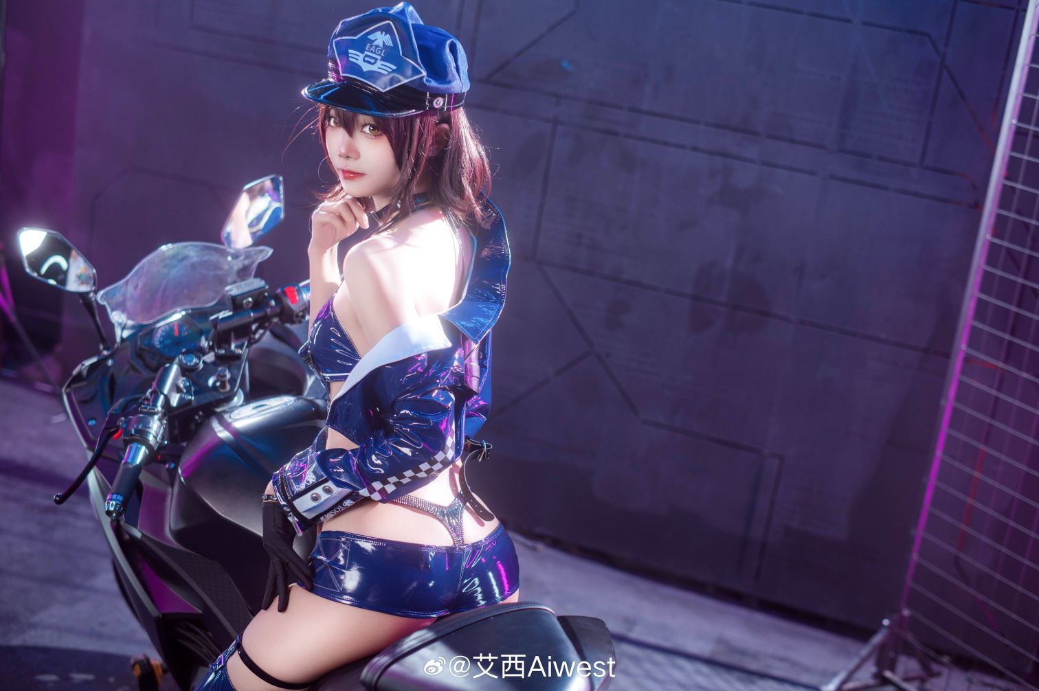 Aiwest - &Bạn có thích Aili không? Azur Lane Baltimore&Shinano Cô gái đua xe [56P-524MB