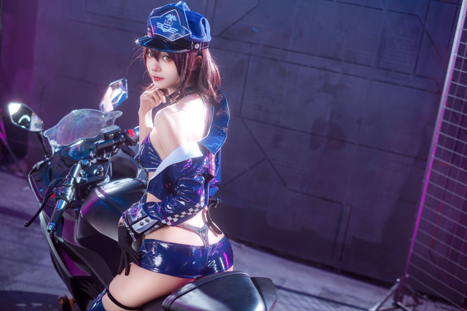 Aiwest - &Bạn có thích Aili không? Azur Lane Baltimore&Shinano Cô gái đua xe [56P-524MB