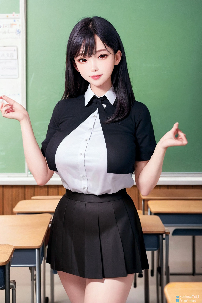 The fall of a female teacher(63pics)