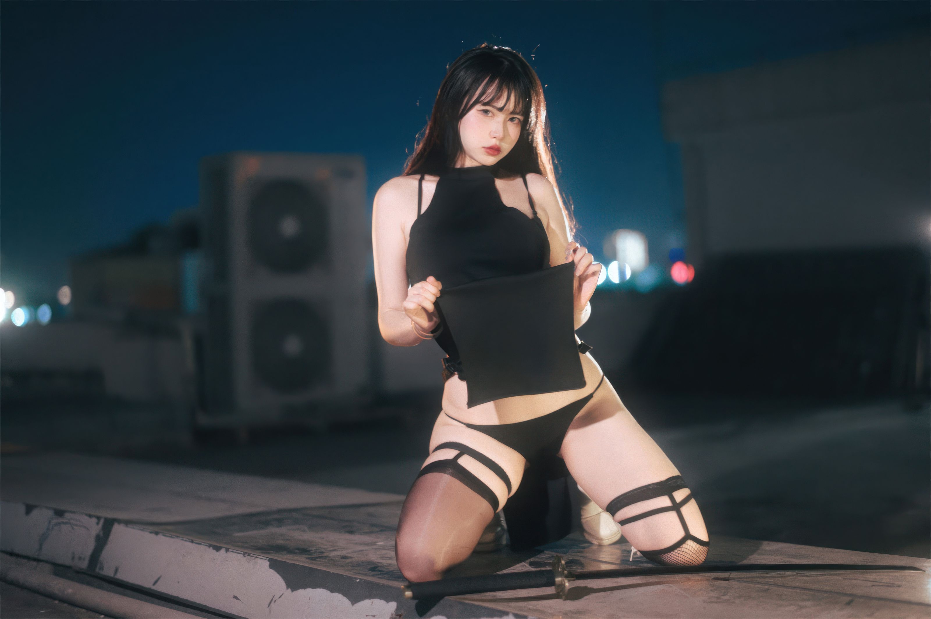 蒂娜很妖孽呀 戰鬥服旗袍 32P
