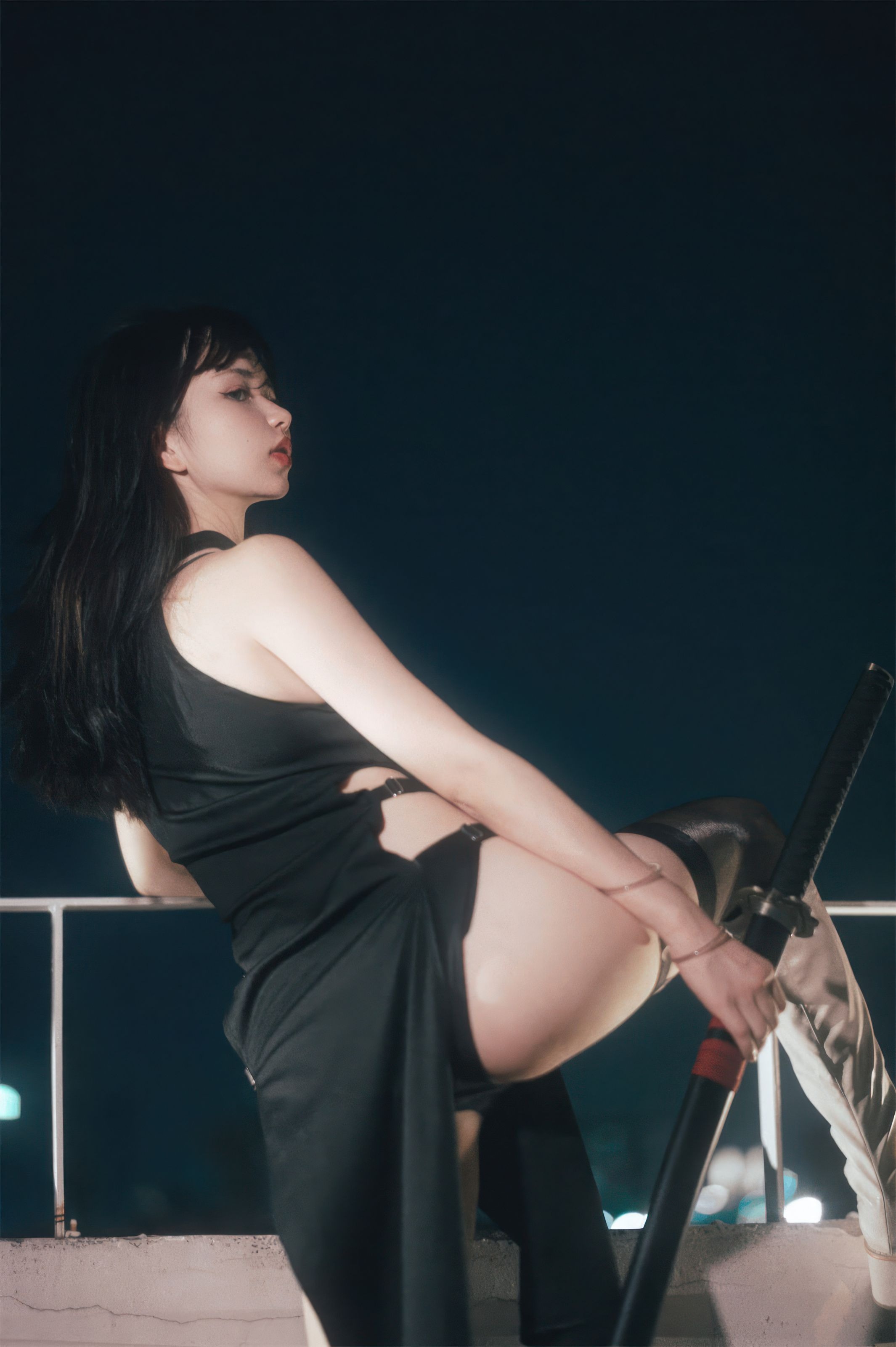 蒂娜很妖孽呀 戰鬥服旗袍 32P