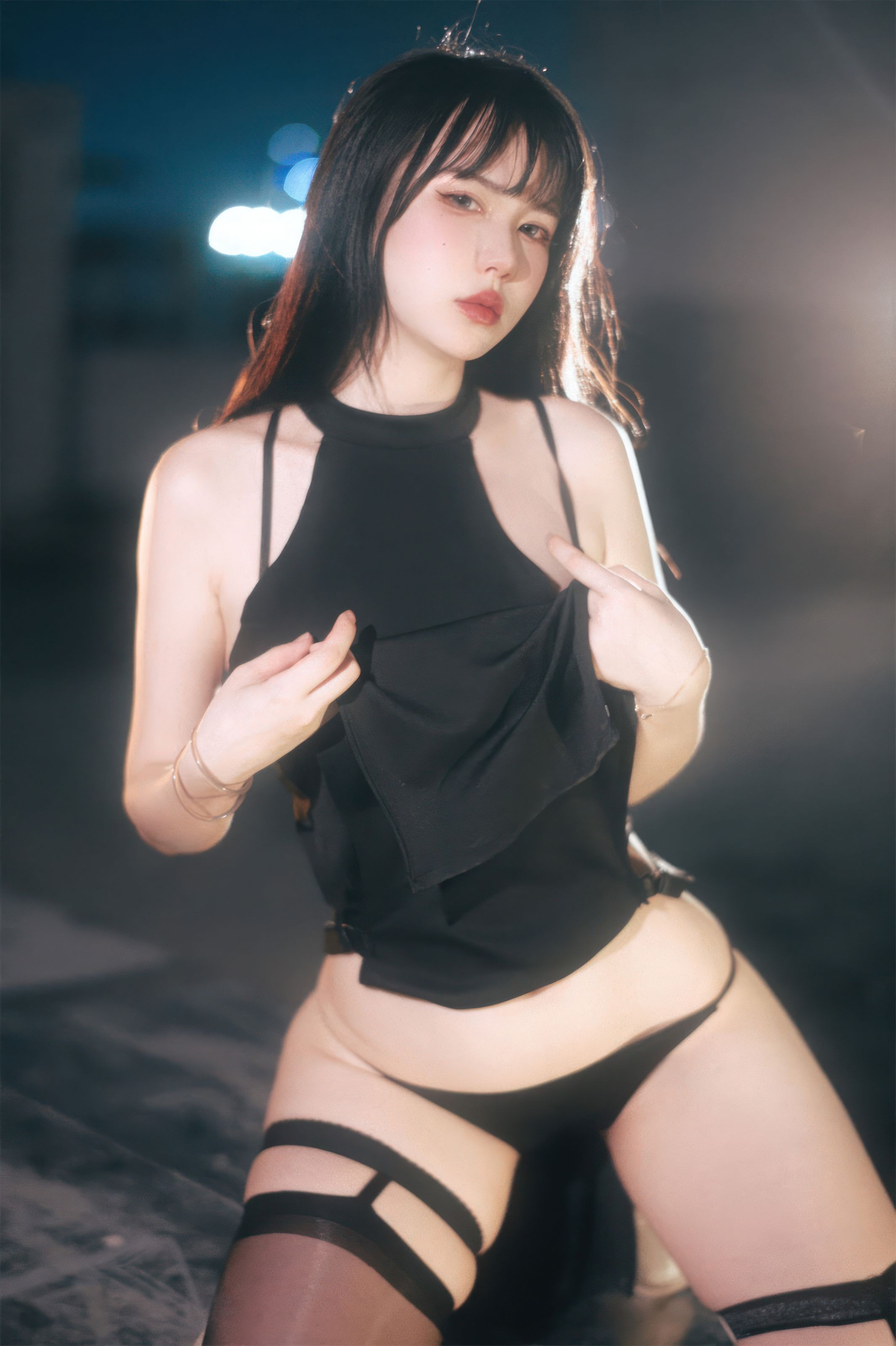 蒂娜很妖孽呀 戰鬥服旗袍 32P