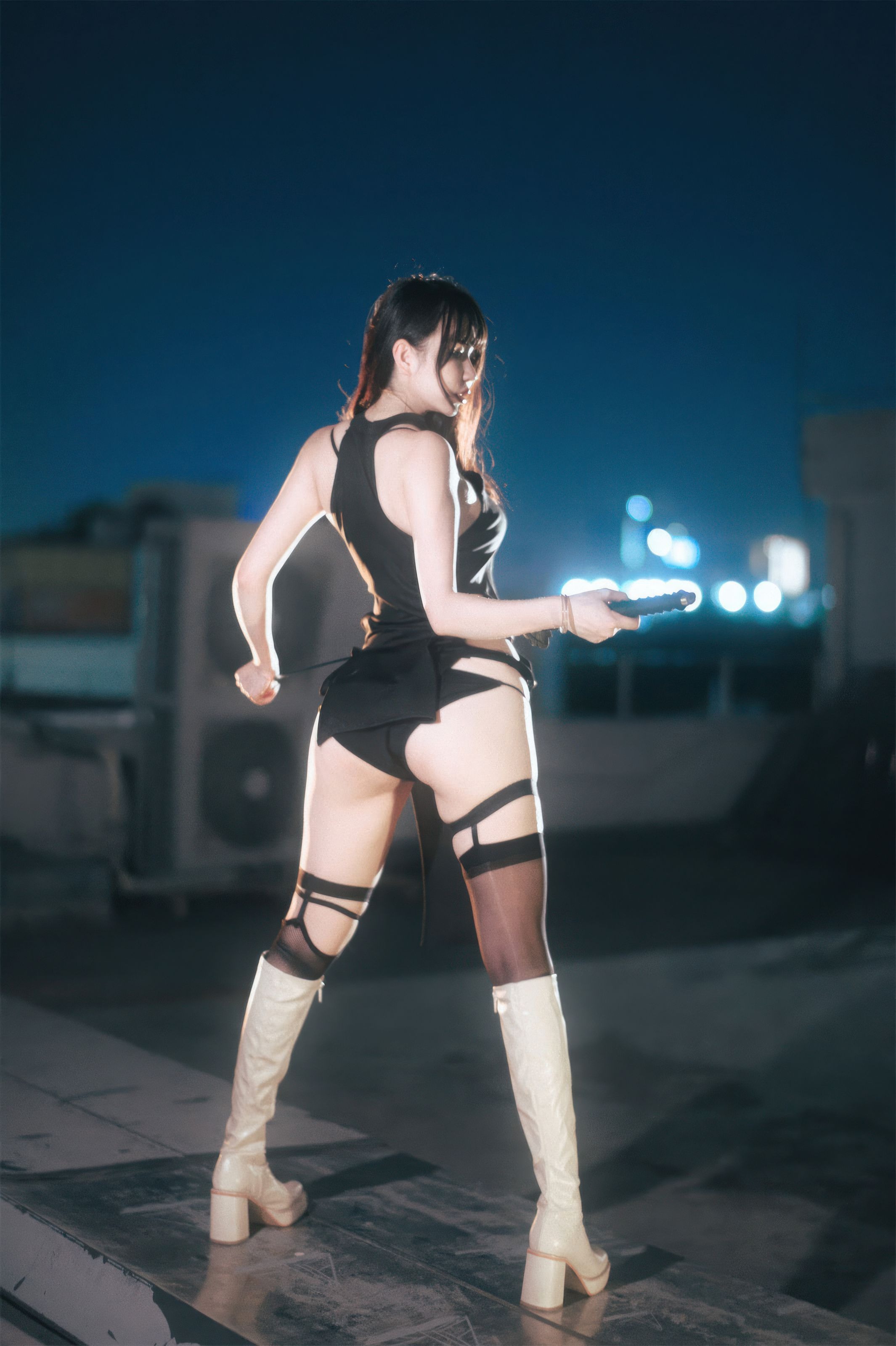 蒂娜很妖孽呀 戰鬥服旗袍 32P