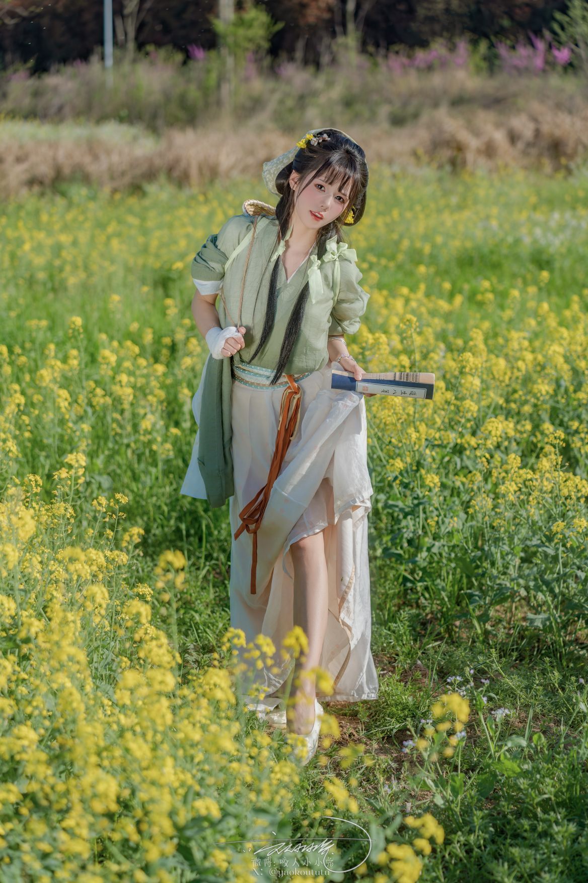 Thỏ Cắn Người Nhỏ Nhỏ  Thỏ Dính Dính Đoàn Tử - Tác phẩm của Tháng Năm 『Điền Cày Ký』 [74P1V-1.81GB