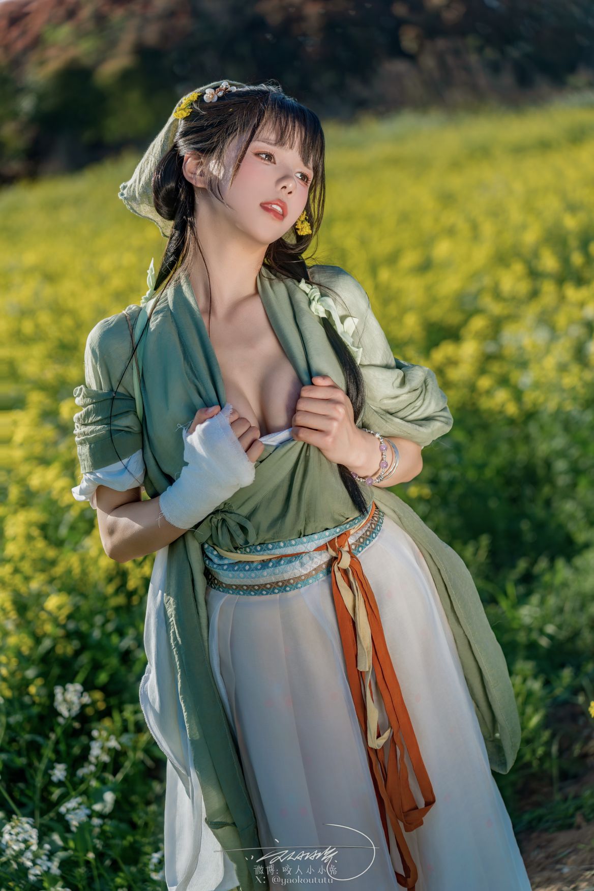 咬คนเซี่ยวเซี่ยวตู เนียนเนียนทวนจือตู - วู่เยว่ ผลงาน『เทียนเกิงจี』 [74P1V-1.81GB