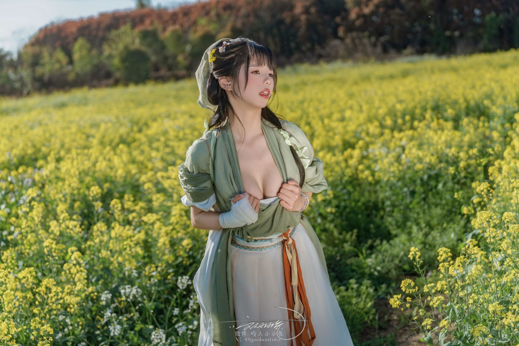 咬คนเซี่ยวเซี่ยวตู เนียนเนียนทวนจือตู - วู่เยว่ ผลงาน『เทียนเกิงจี』 [74P1V-1.81GB