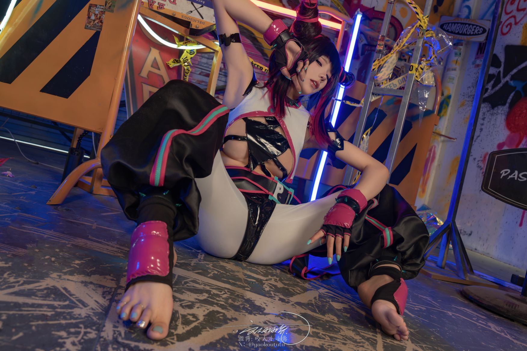 Thỏ Nhỏ Cắn Người Thỏ Dumpling Dính Dính - Tác phẩm của Tháng Năm "Street Fighter - Hàn Trụ Lợi" [81P1V-1.39GB