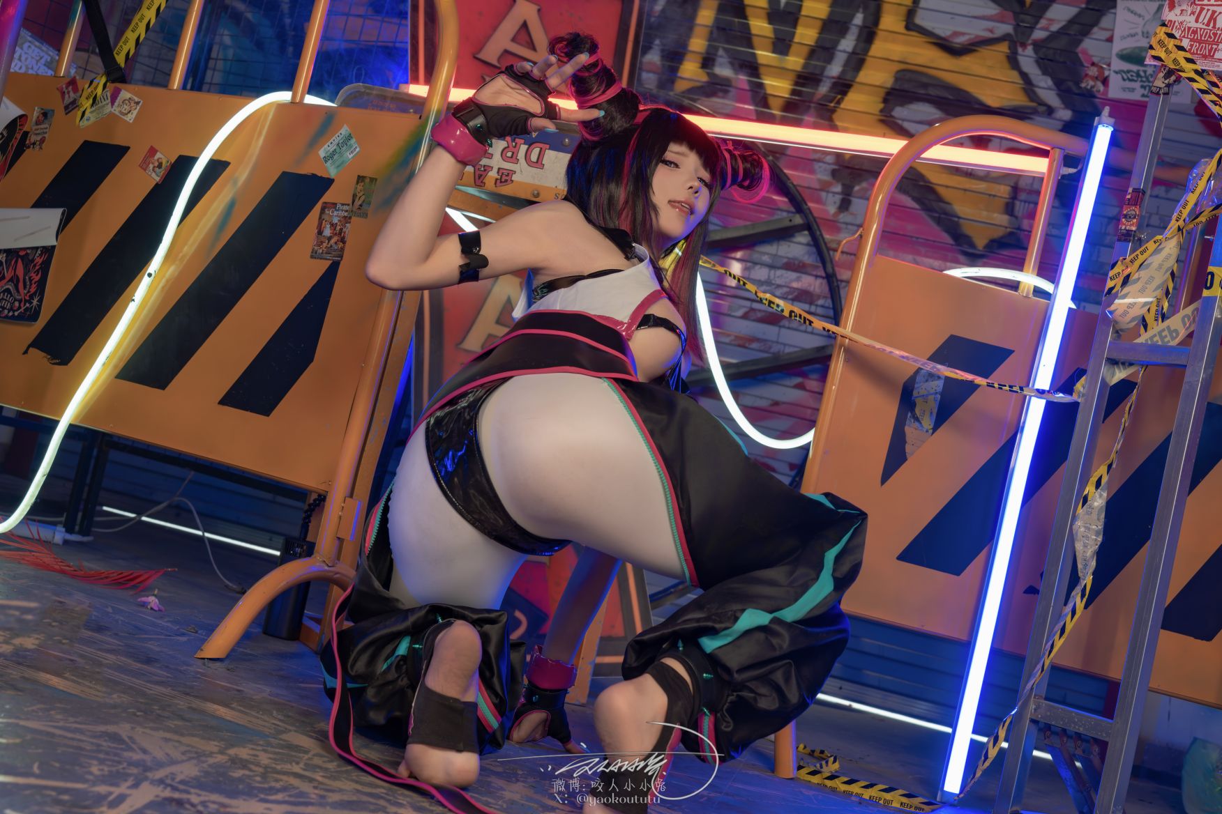 물어뜯는 작은 토끼 끈적끈적한 만두 토끼 - 5월 작품 『스트리트 파이터-한 주리』 [81P1V-1.39GB