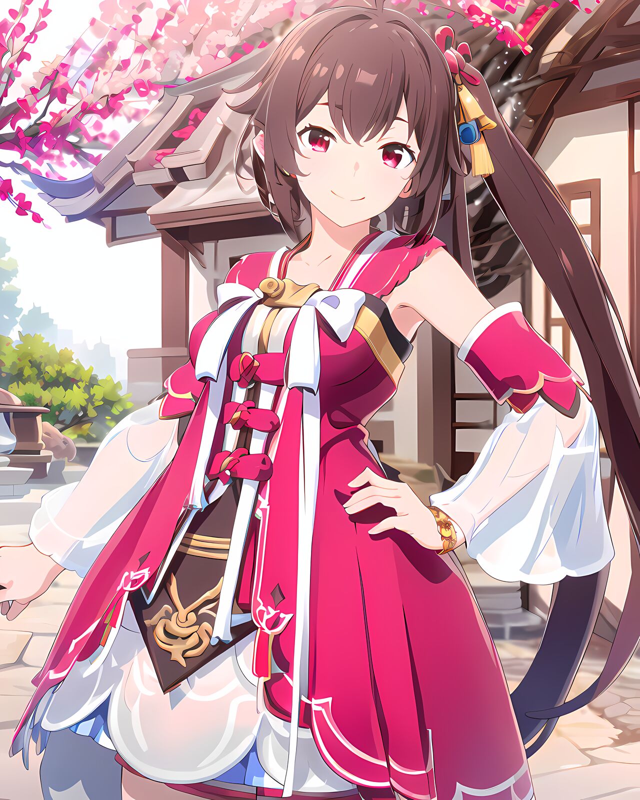 [pixiv] [AI generation] Chinese hot vtuber Lingyuan Yousa coexistence [AI generated]
