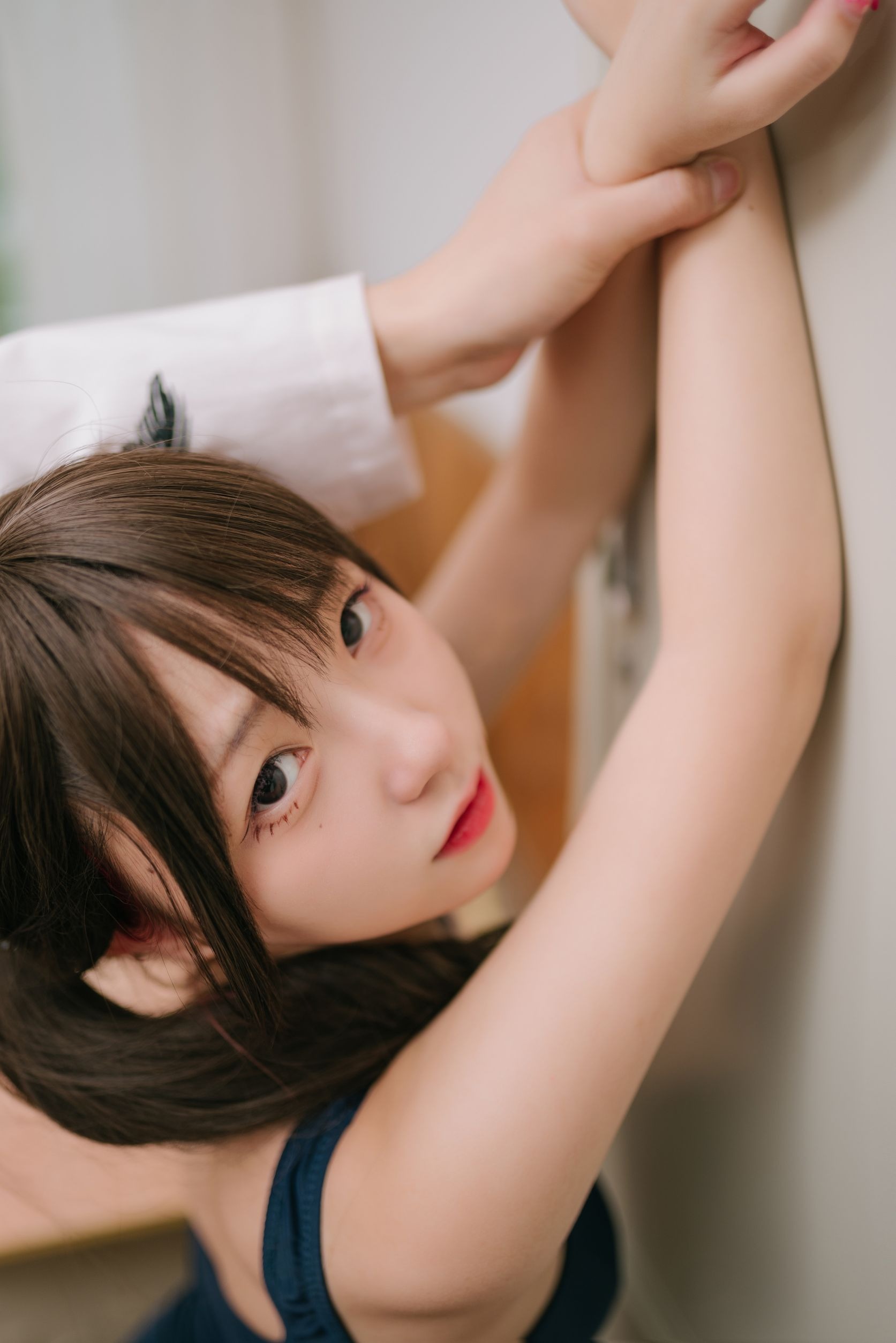 Hua Ling: Discipline Committee Member School Swimsuit x Swimming Class Discipline Committee Member 93P
