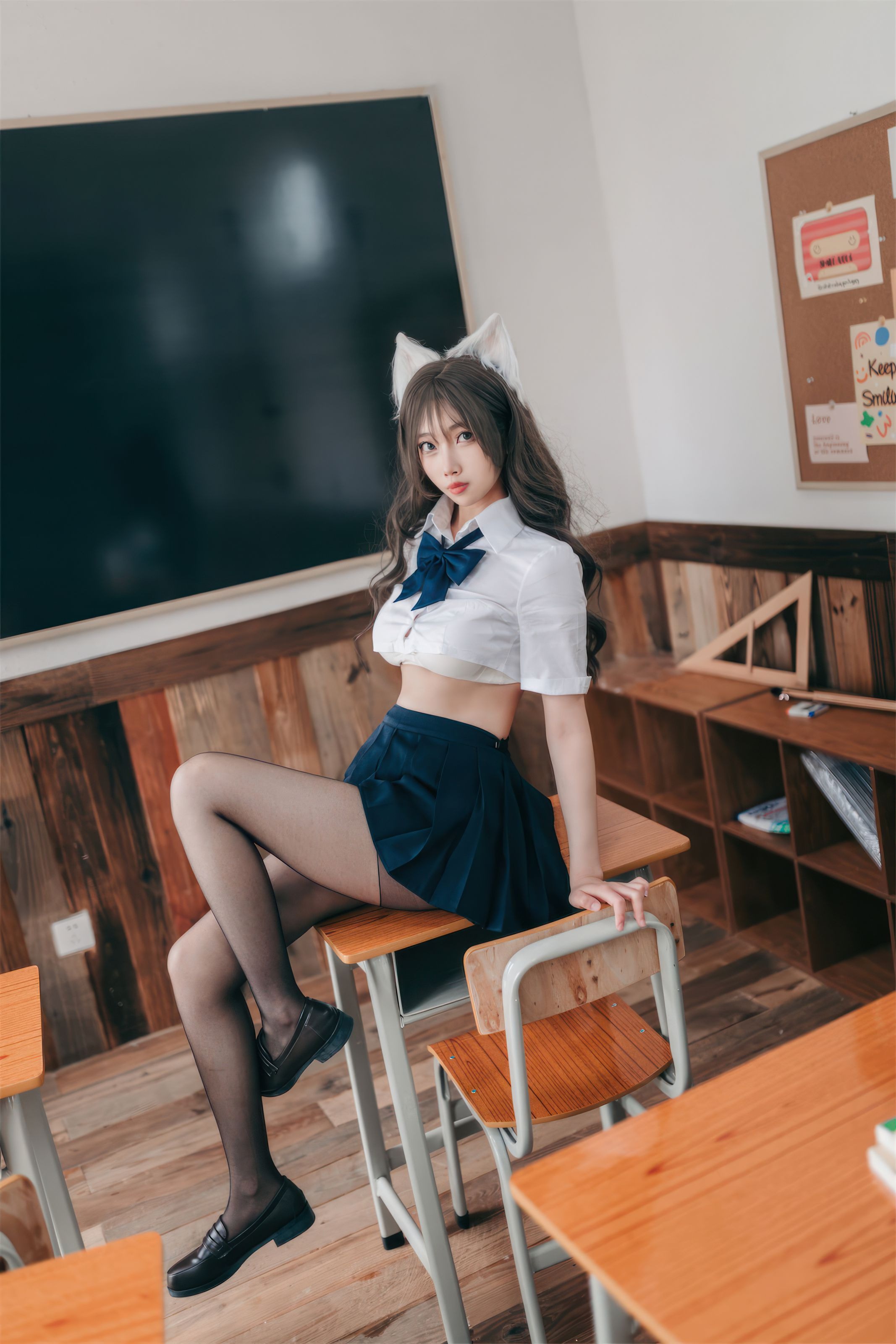 杏仁クッキー 生徒会坏猫猫 52P