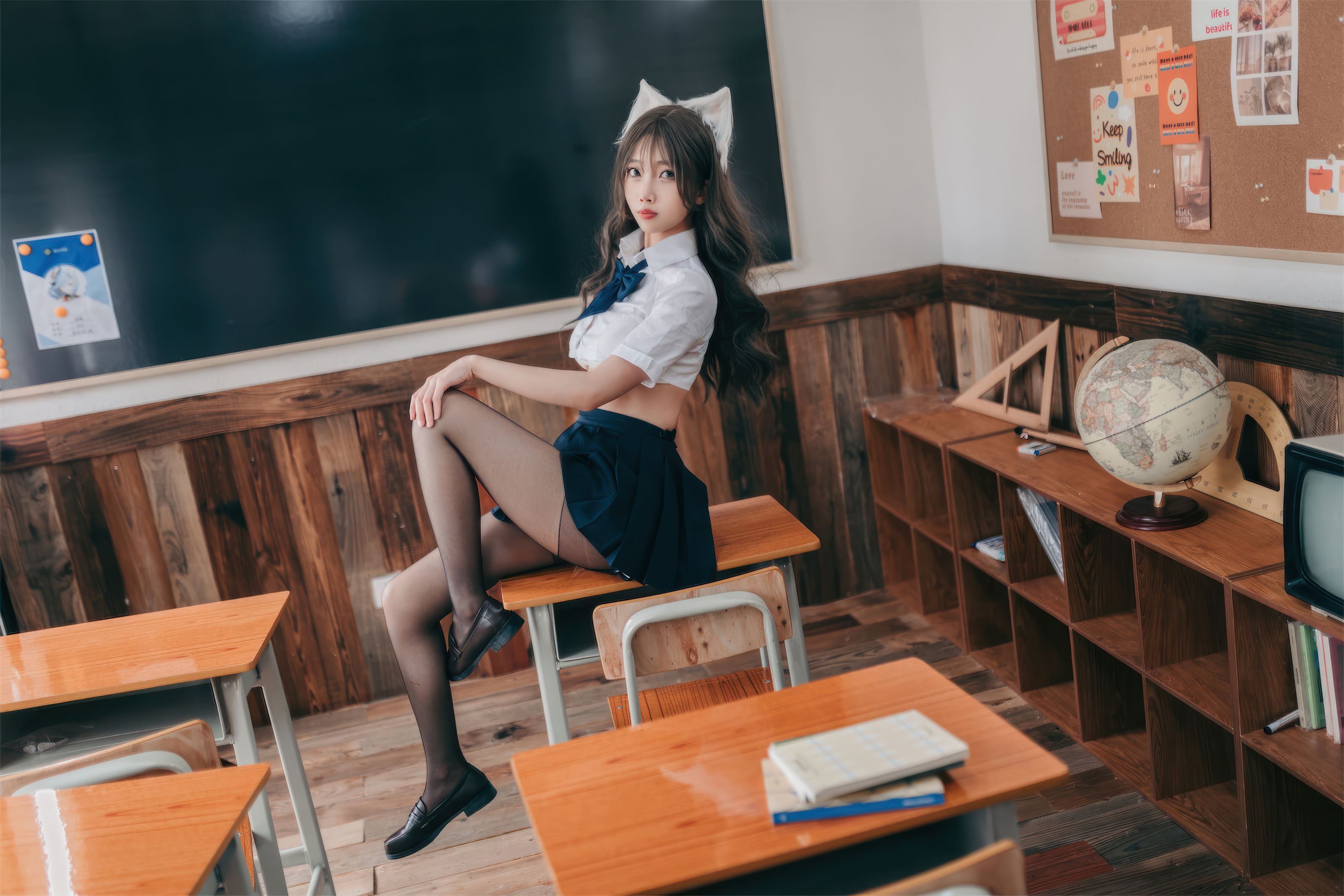 杏仁クッキー 生徒会坏猫猫 52P