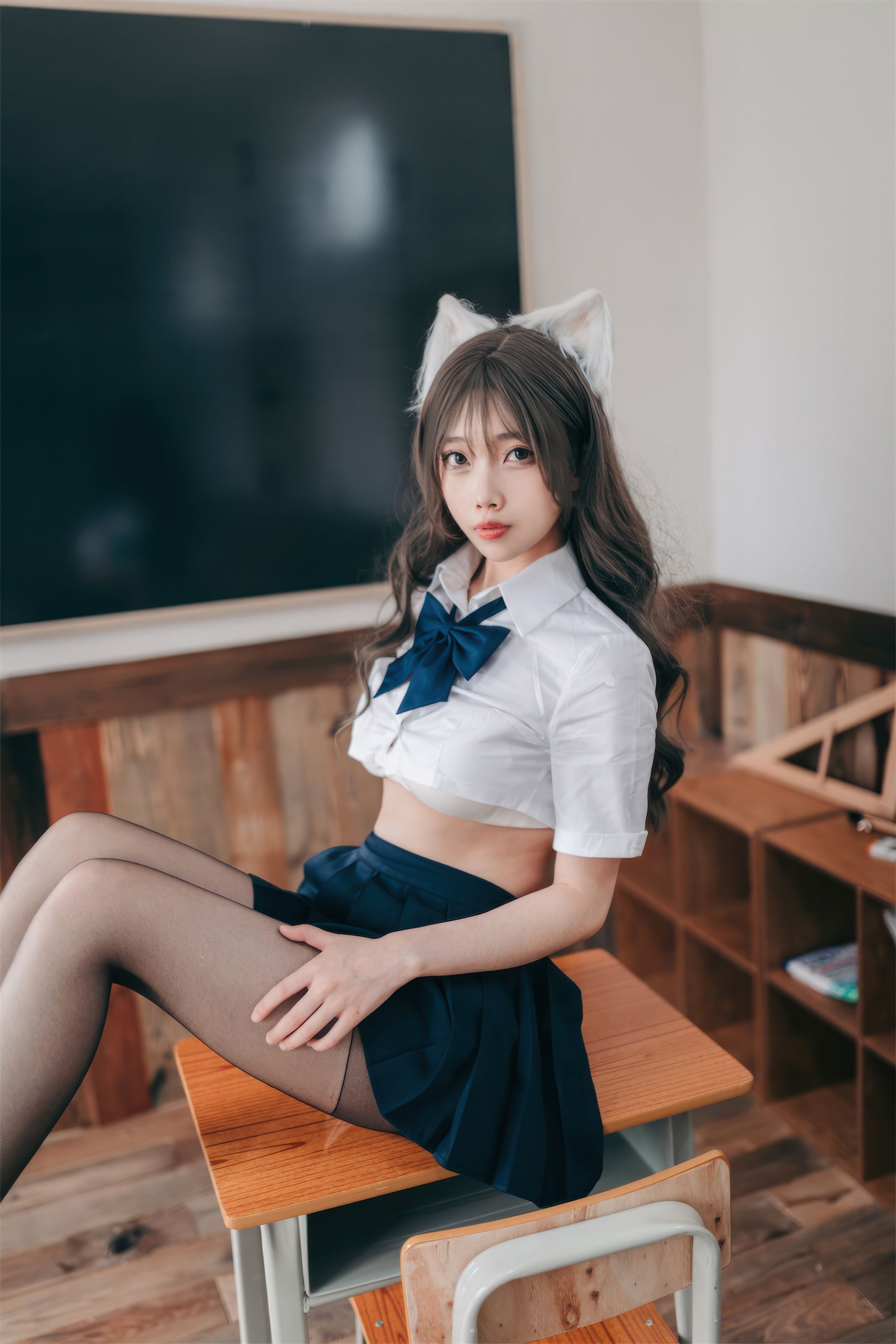 杏仁クッキー 生徒会坏猫猫 52P