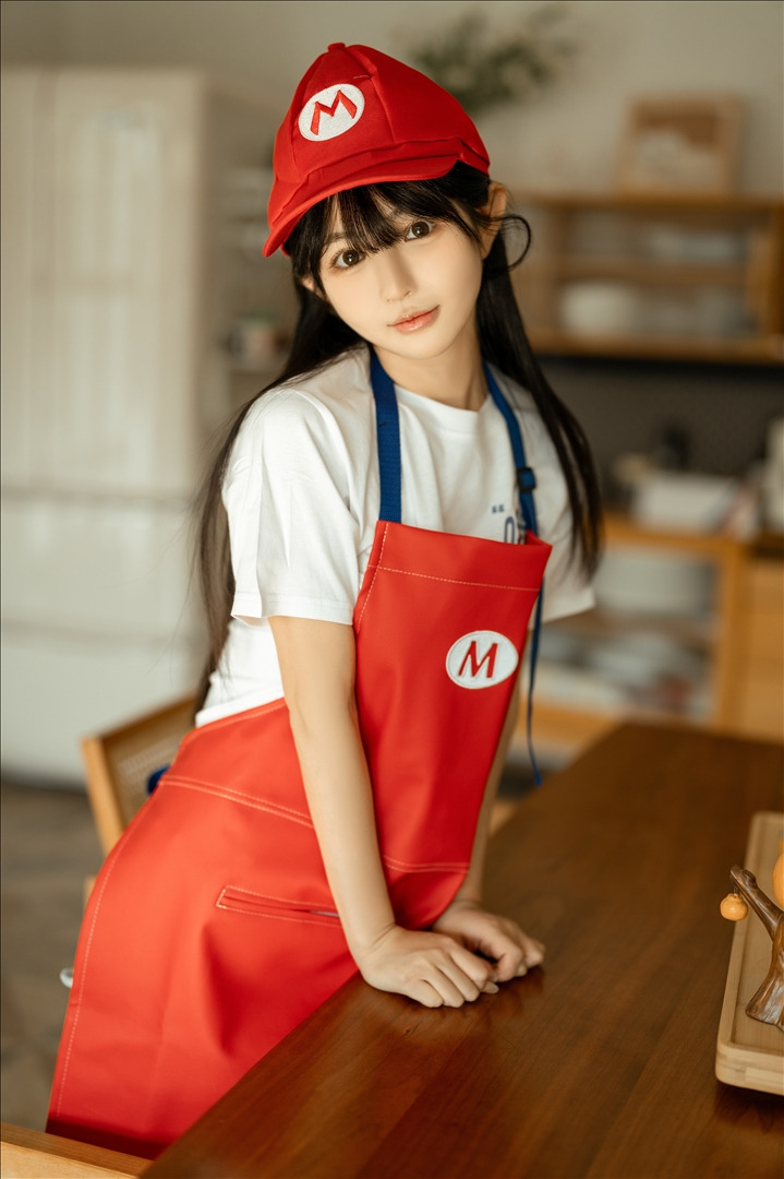 Sakurai Ningning - Tạp dề Mario [50P-462MB] 20240630n