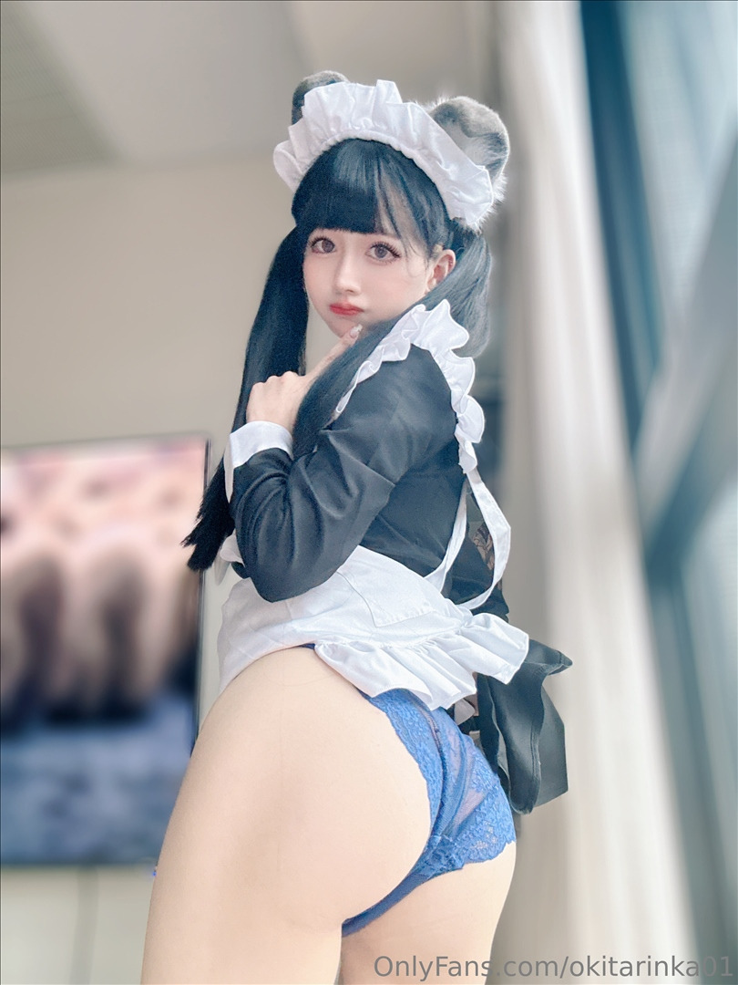 Okita Rinka - Nữ hầu mặc đồng phục thủy thủ [61P-160MB] 20240630c