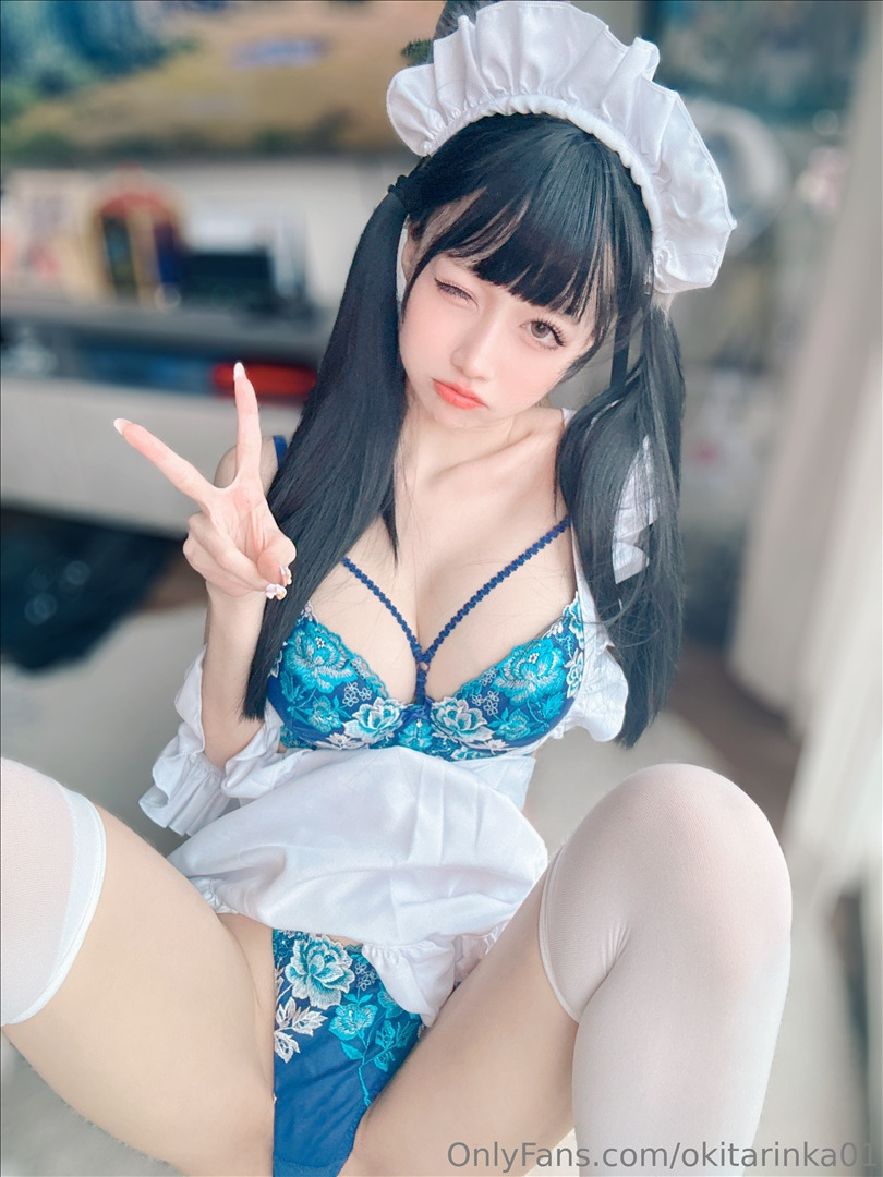 Okita Rinka - Nữ hầu mặc đồng phục thủy thủ [61P-160MB] 20240630c