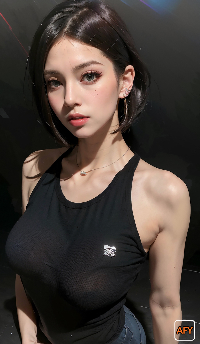 AI生成~AI FOR YOU ▶AFY-Fashion Show Black and White