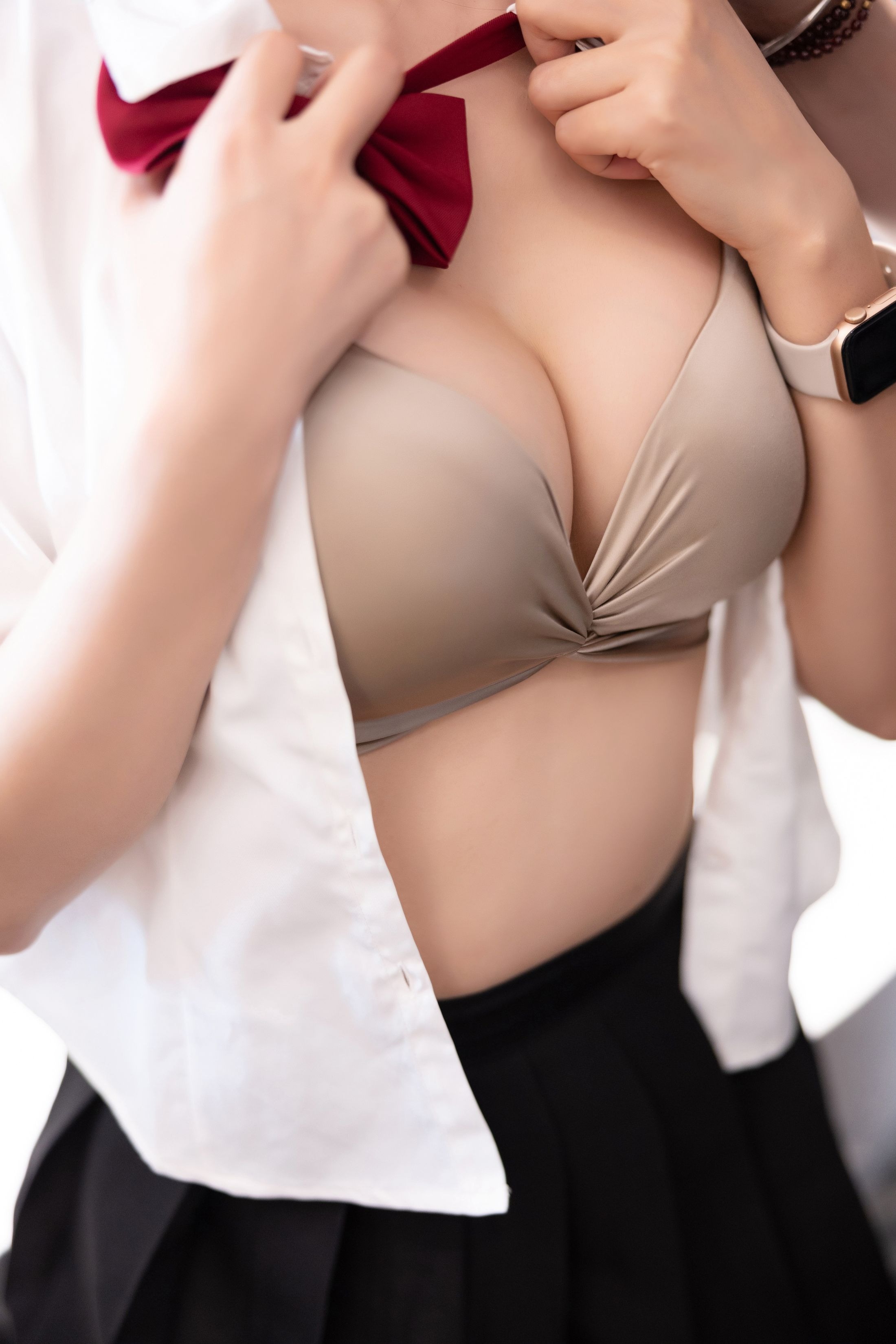 Su Su A - JK Bộ trang phục Chân không Điểm lồi 87P