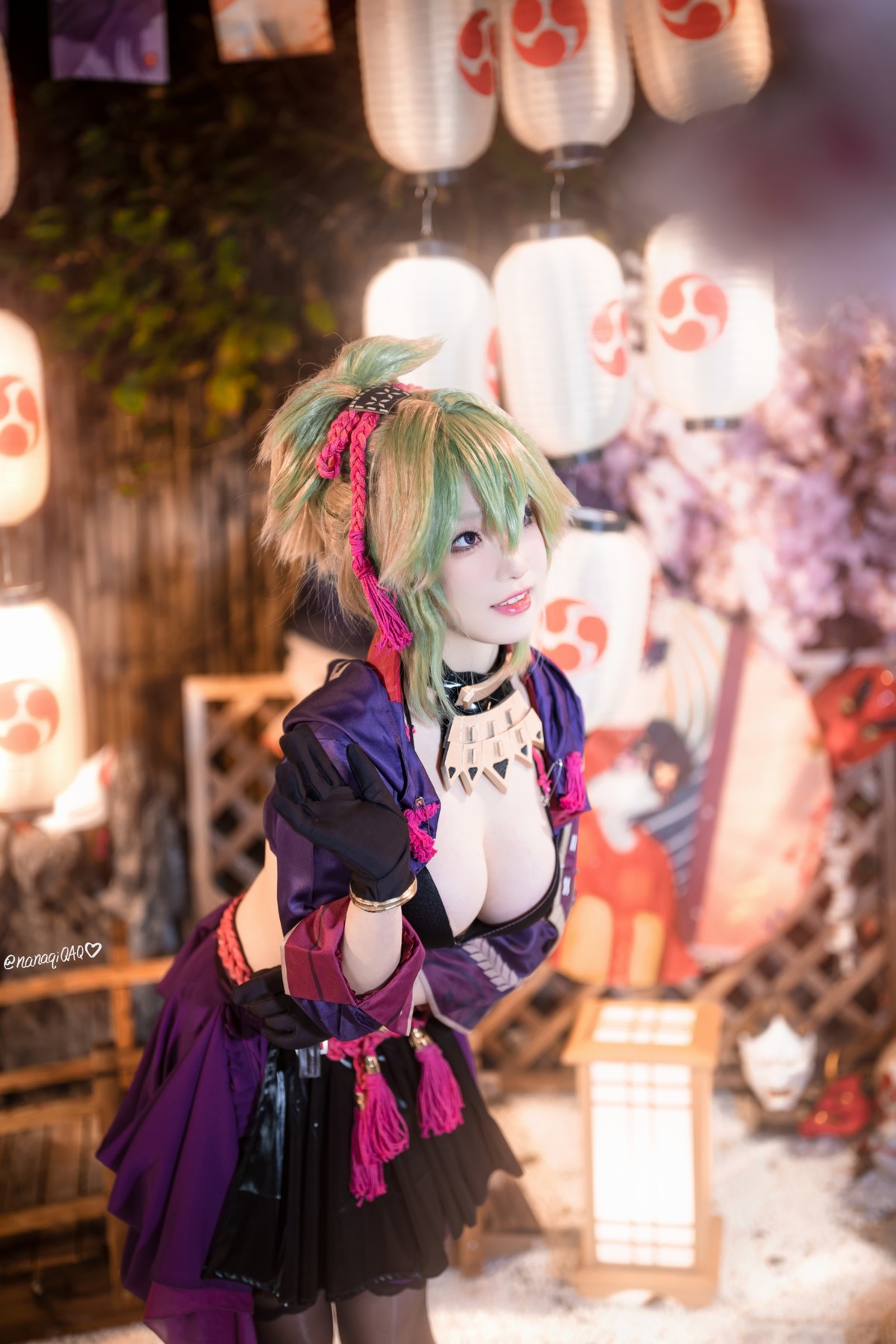 Cosplay Qiqi Nanako Kyoki Shinobu Doujin