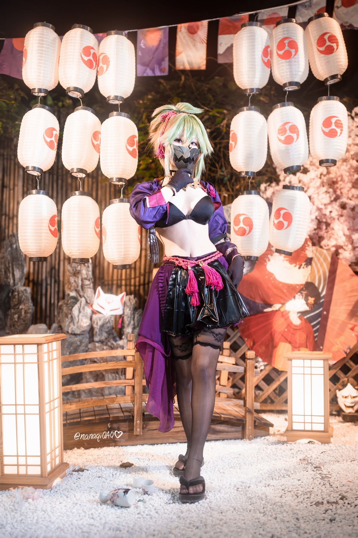 Cosplay Qiqi Nanako Kyoki Shinobu Doujin