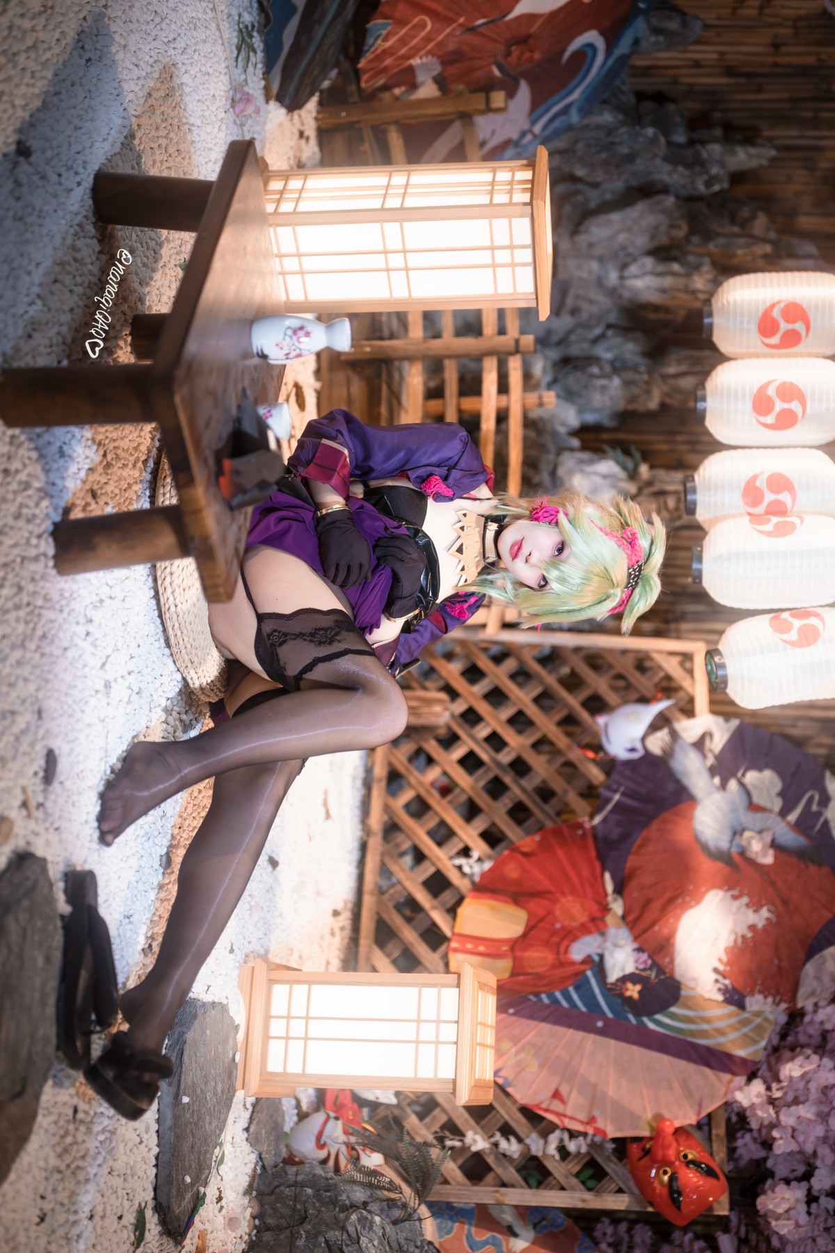 Cosplay Qiqi Nanako Kyoki Shinobu Doujin