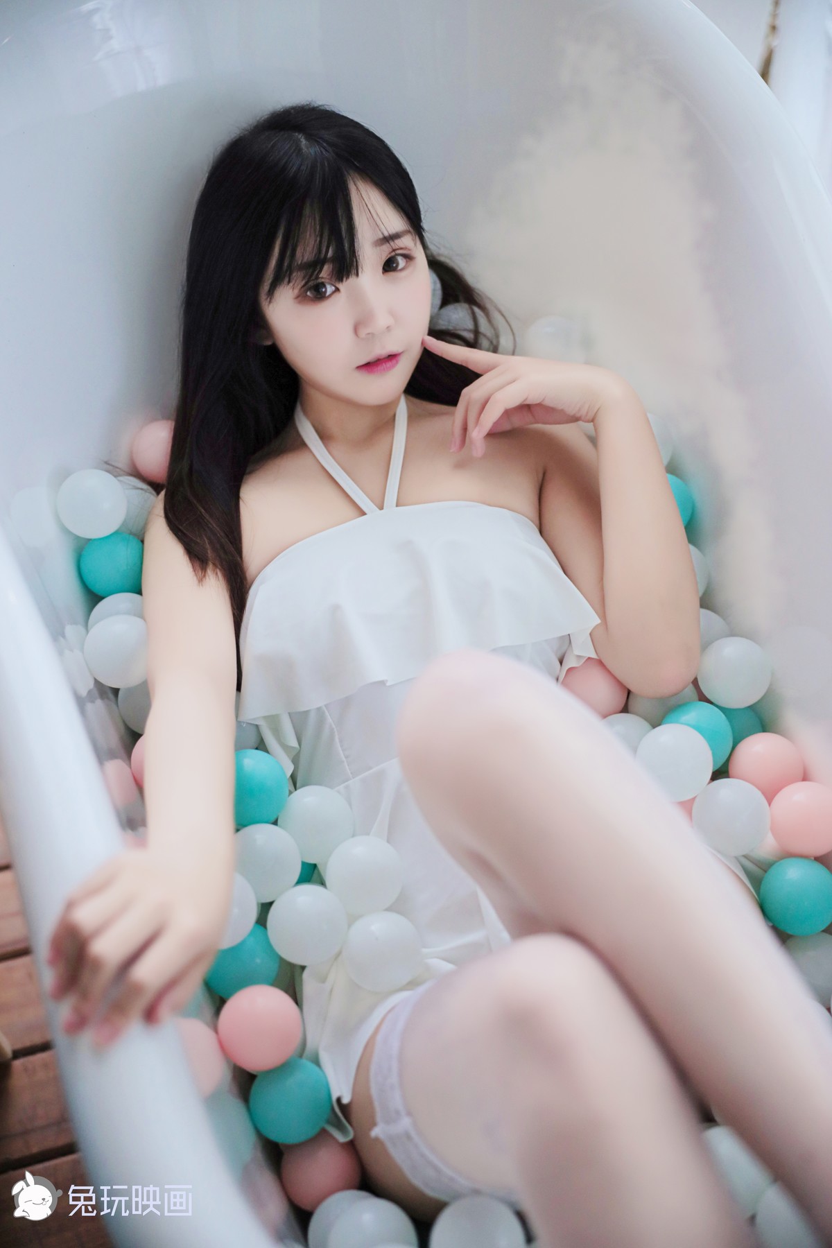 코스프레 토완영화 유코의 흰 치마
