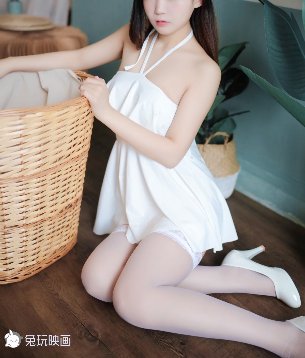 코스프레 토완영화 유코의 흰 치마