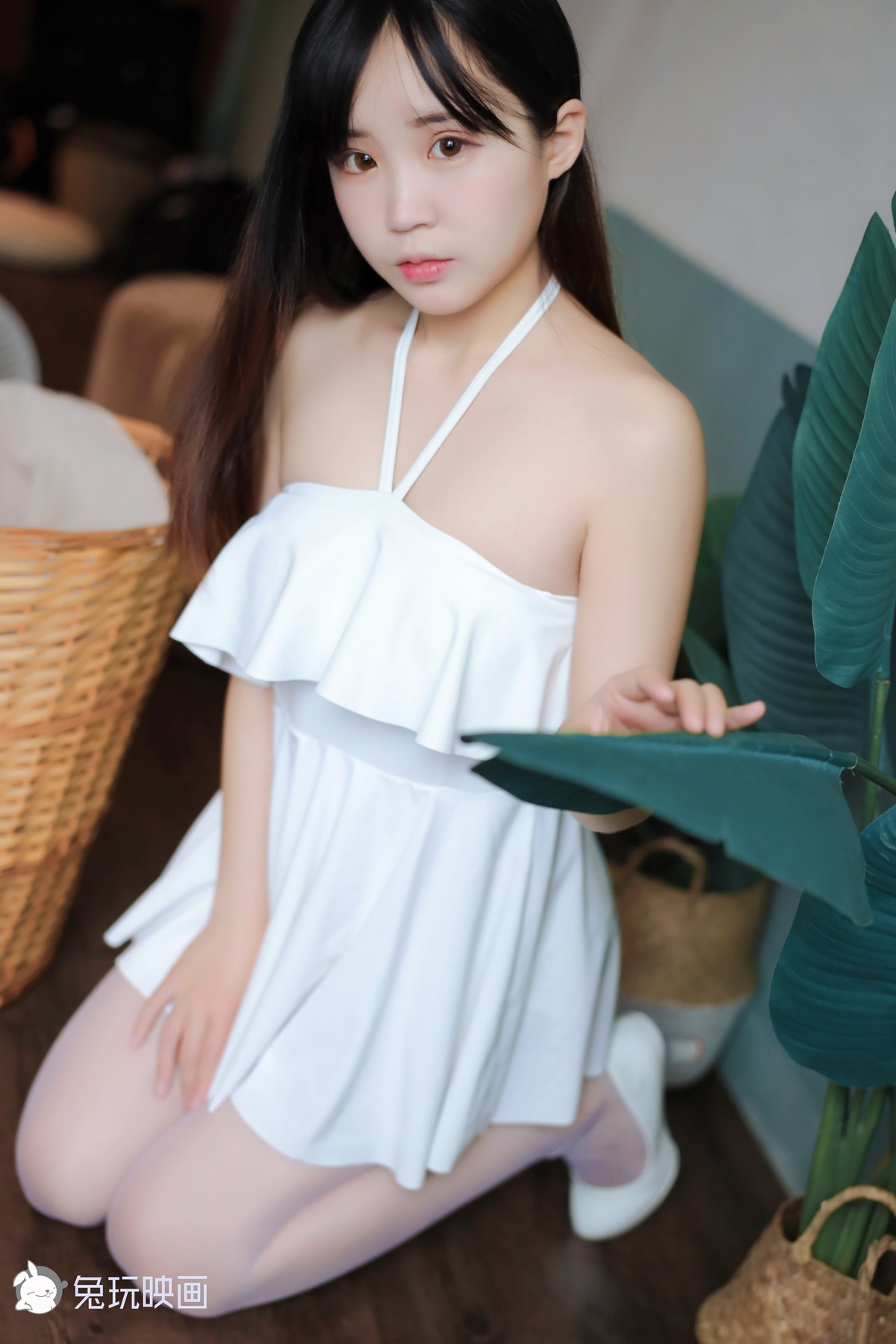 코스프레 토완영화 유코의 흰 치마