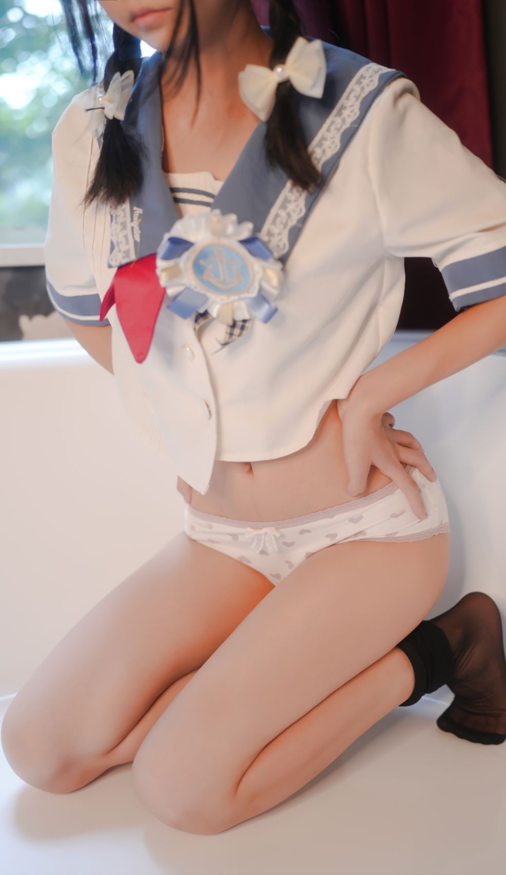 Emergency Plan - Xiao Jie - Sailor Suit Black Silk - R18 [60P570M