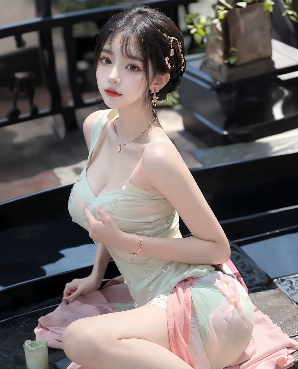 Được tạo bởi AI] kaiysx: Váy Camisole (89 ảnh)