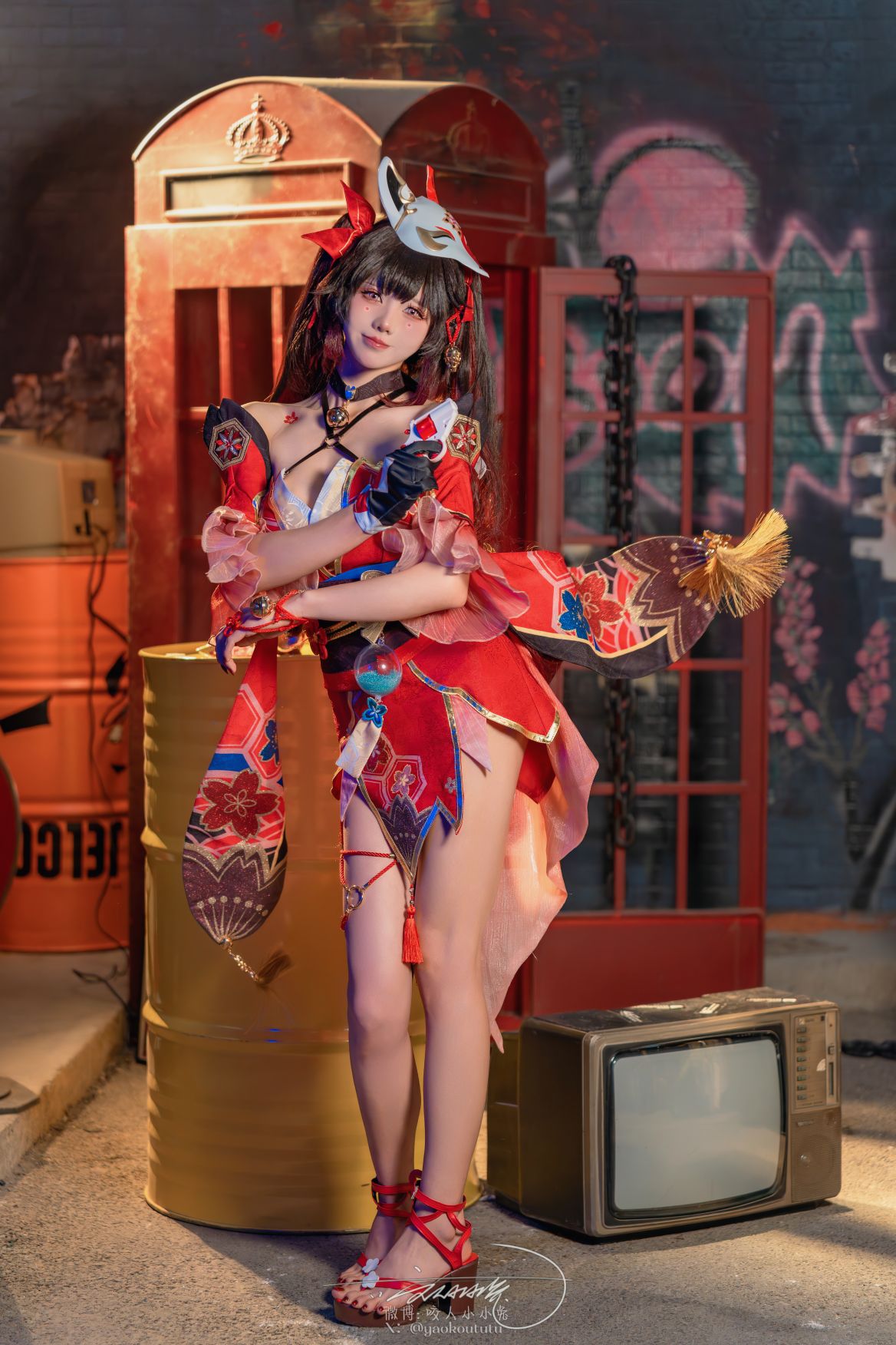 咬人小小兔黏黏團子兔- 6月作品『星穹鐵道-花火』80P+1V大喜[81P1V-1.63GB]