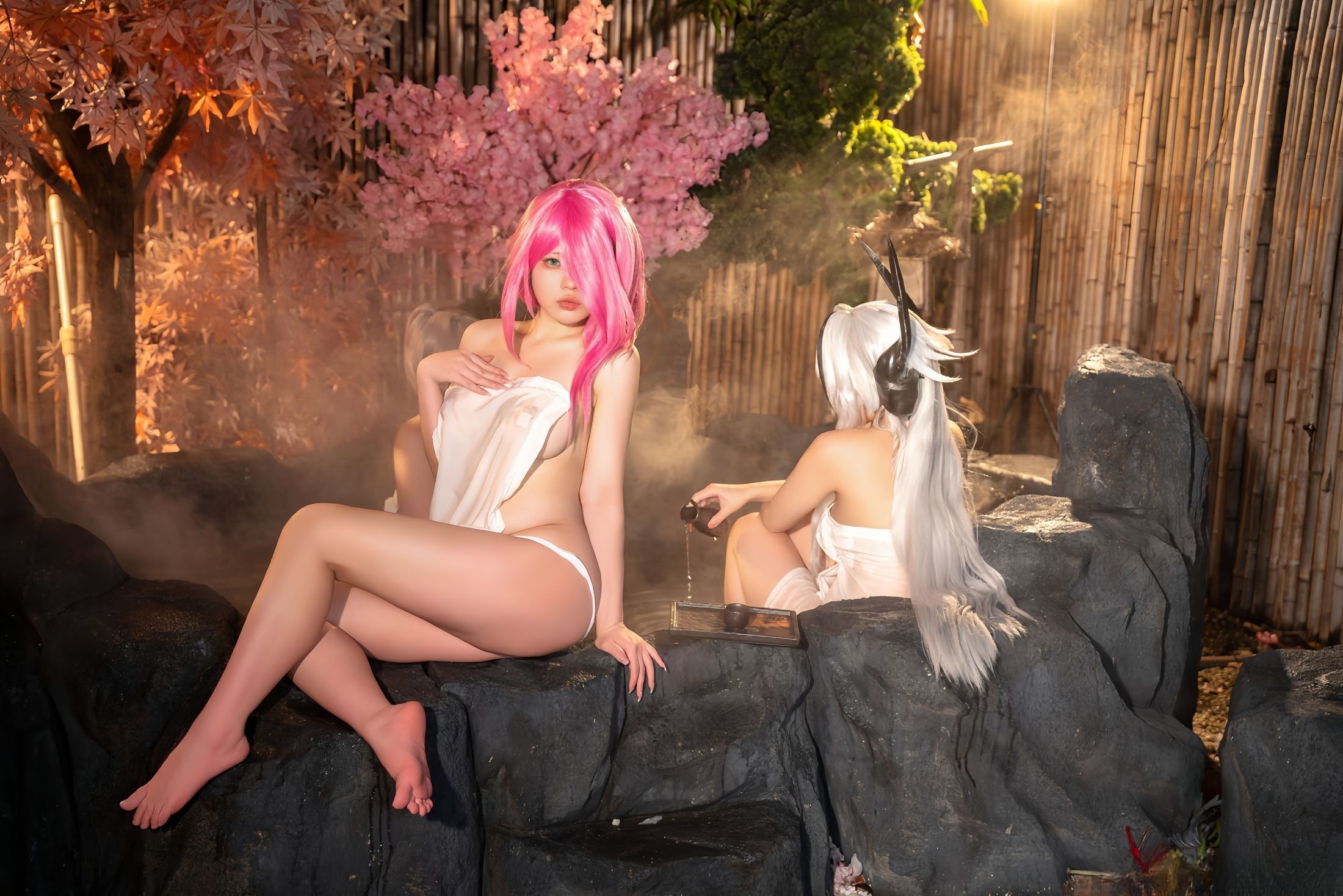 Xiao Yao Yao & Jiu Yan & Xi Cha Cang Cang Zi - Azure Blue Hot Spring 66P