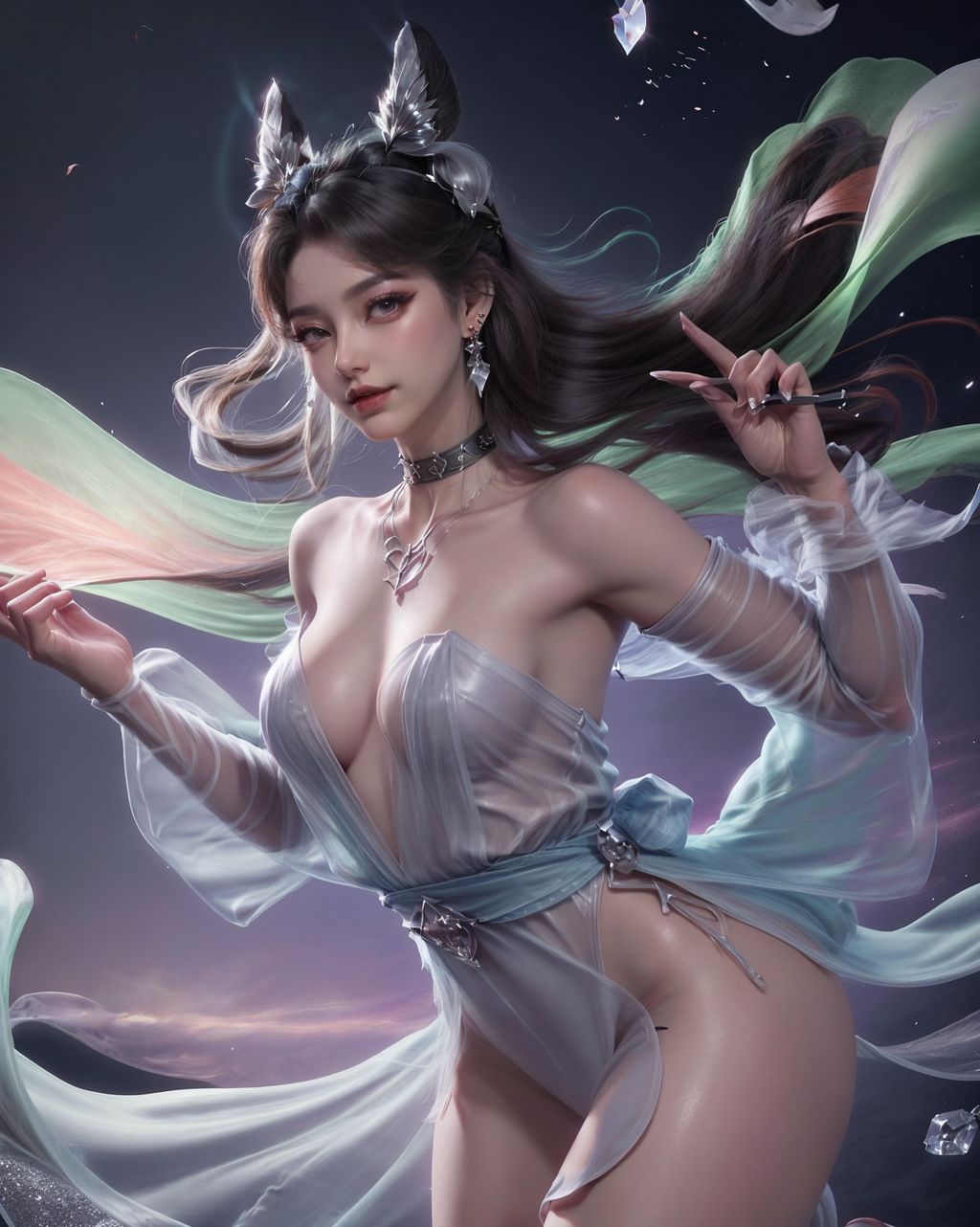AI สร้าง] kaiysx: ฉางเอ๋อ (114 ภาพ)
