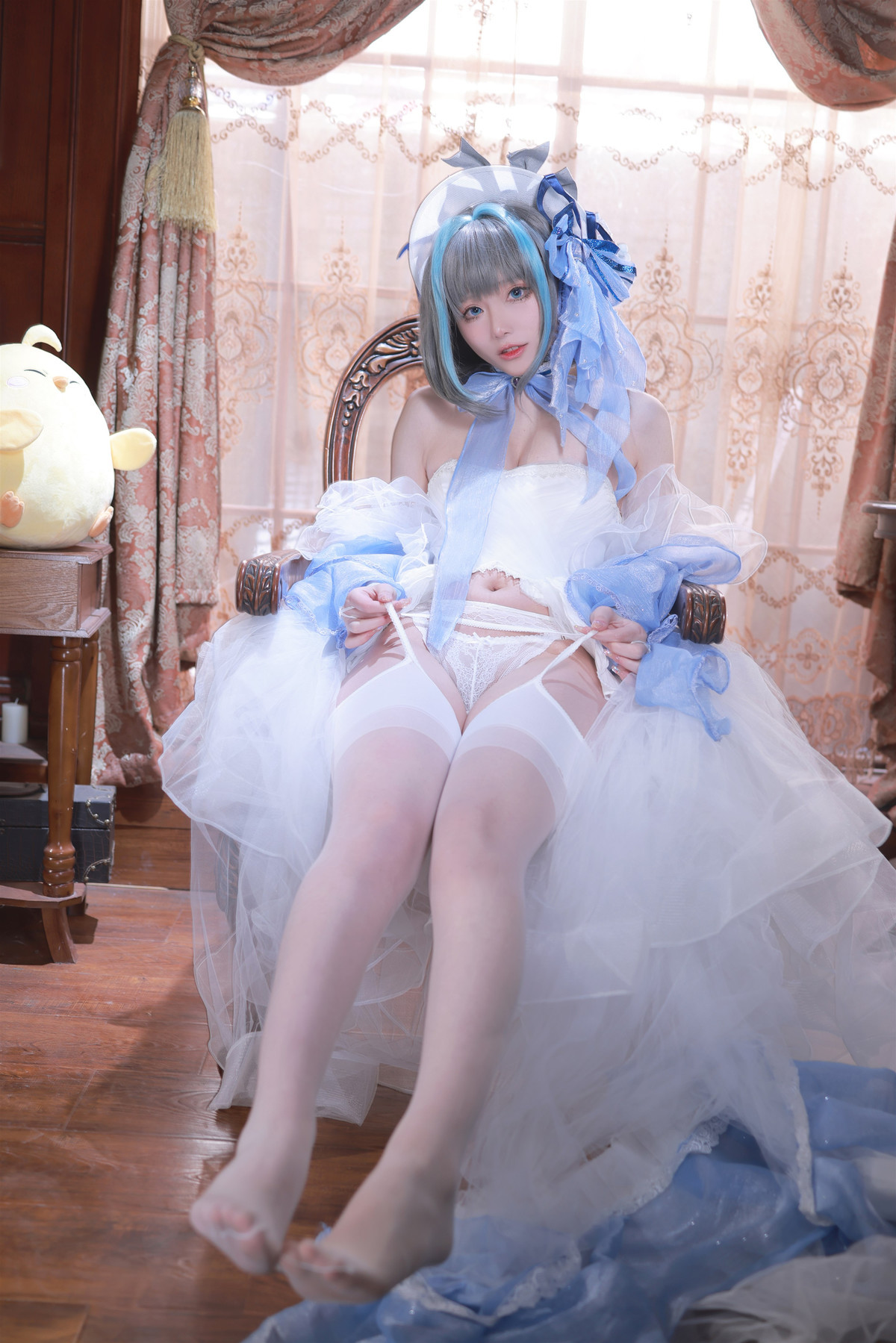 Cosplay 起司块wii 柴郡礼服