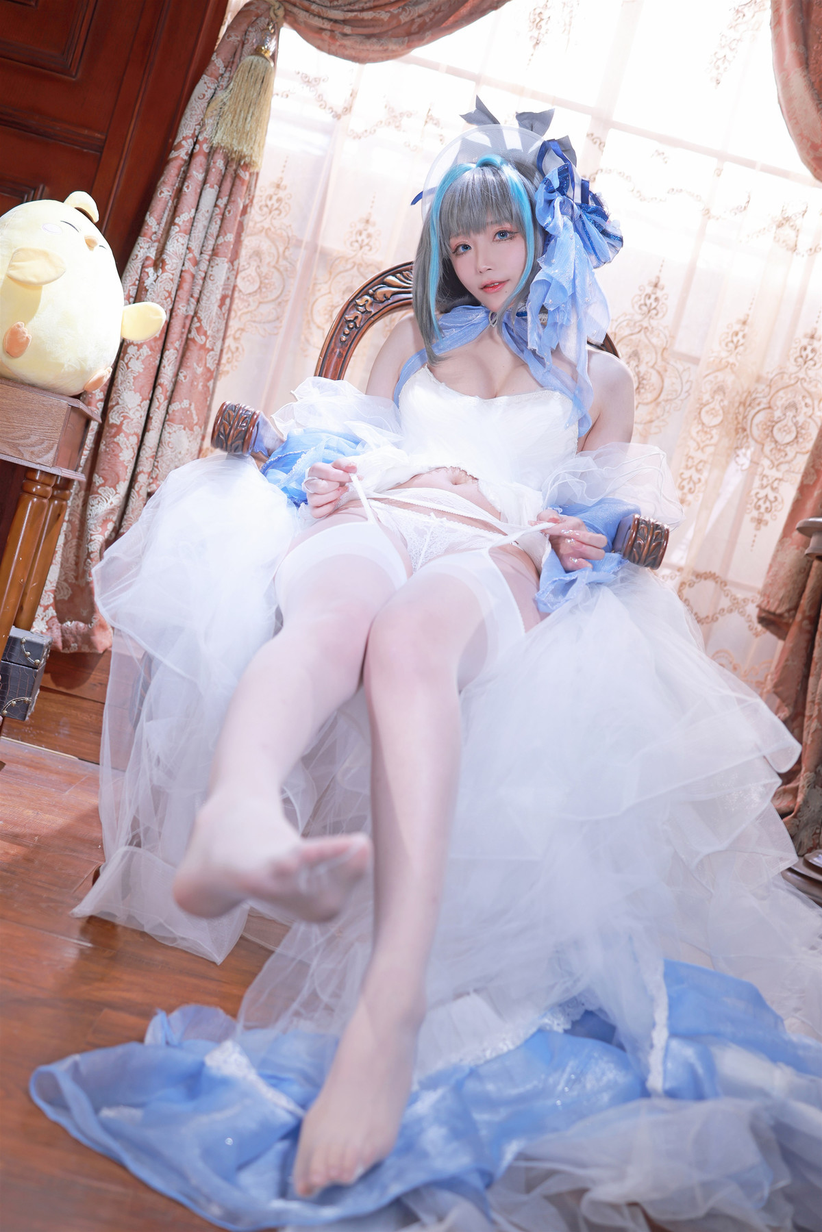 Cosplay 起司块wii 柴郡礼服