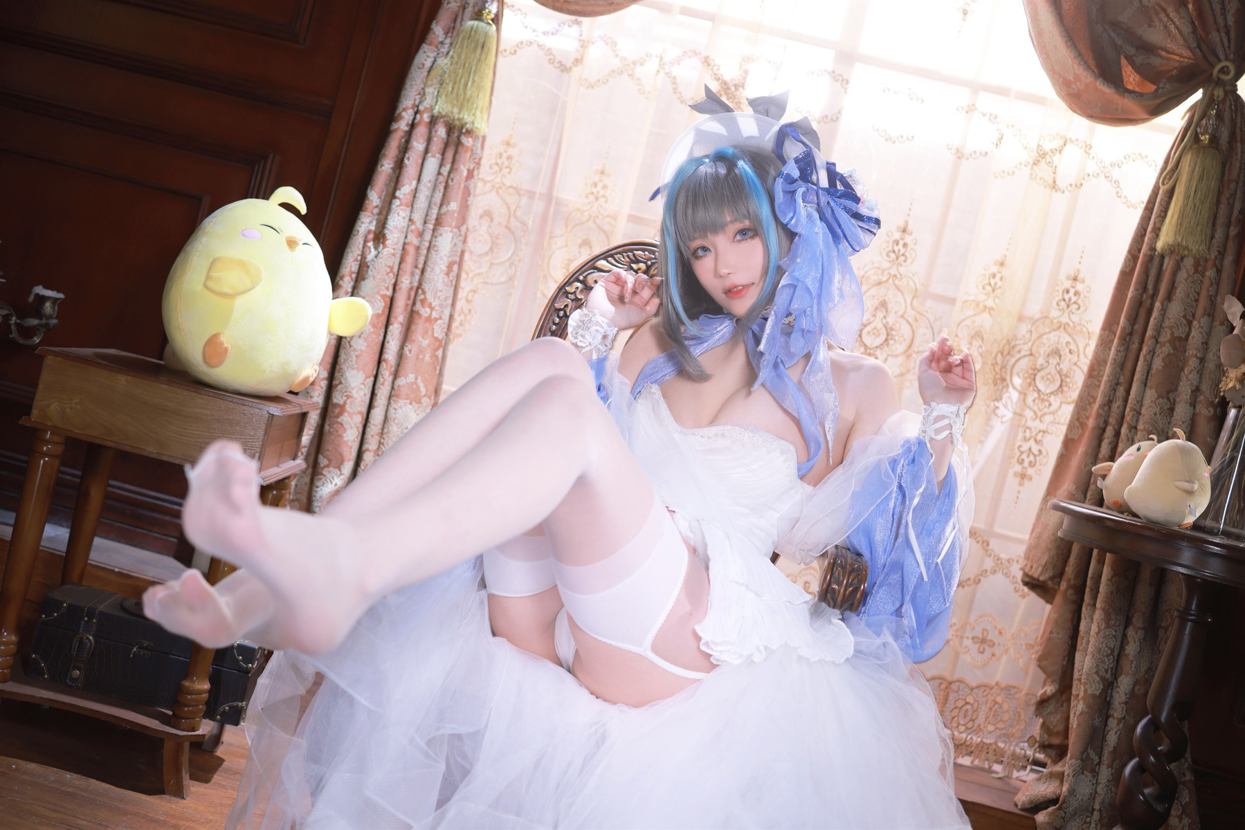 Cosplay 起司块wii 柴郡礼服