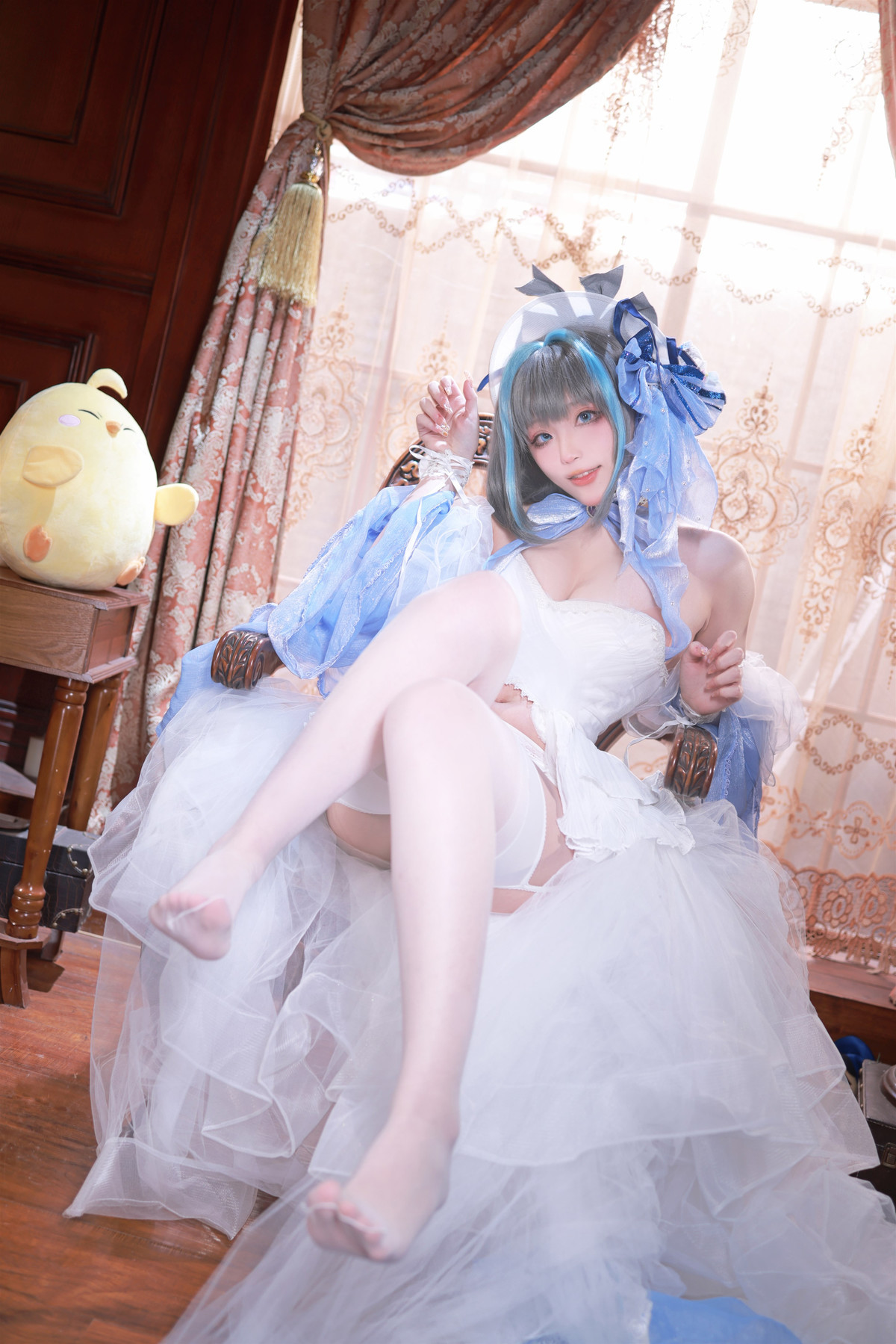 Cosplay 起司块wii 柴郡礼服