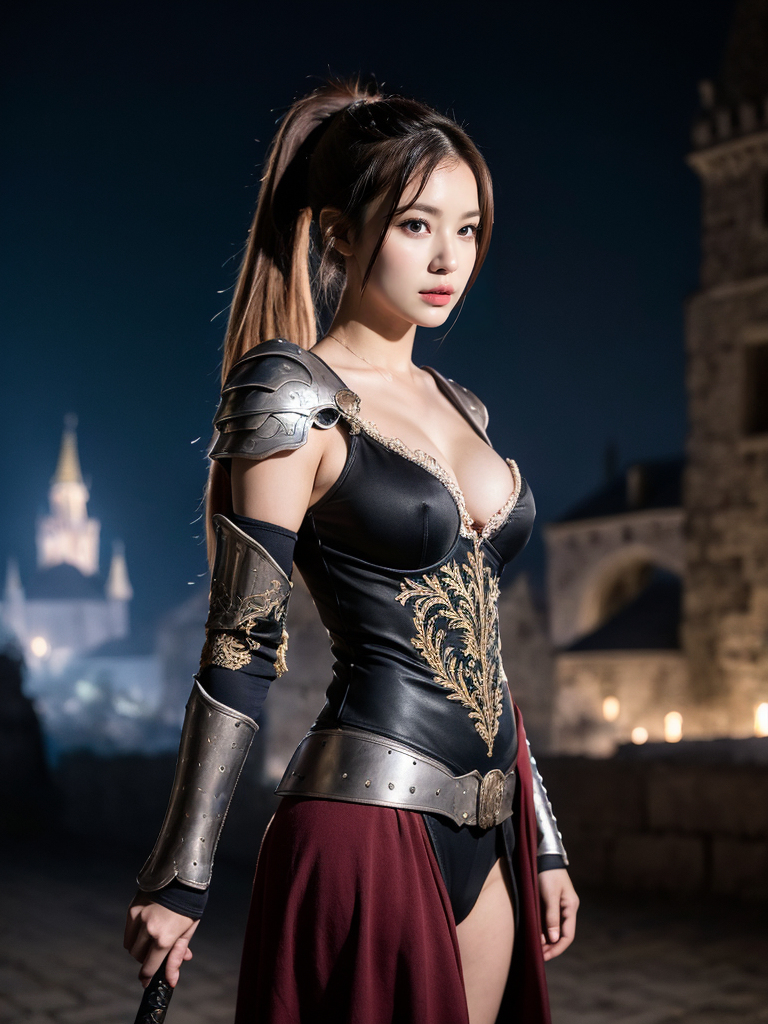 AI Tạo ra ~xRica - Hiệp sĩ của lâu đài cổ