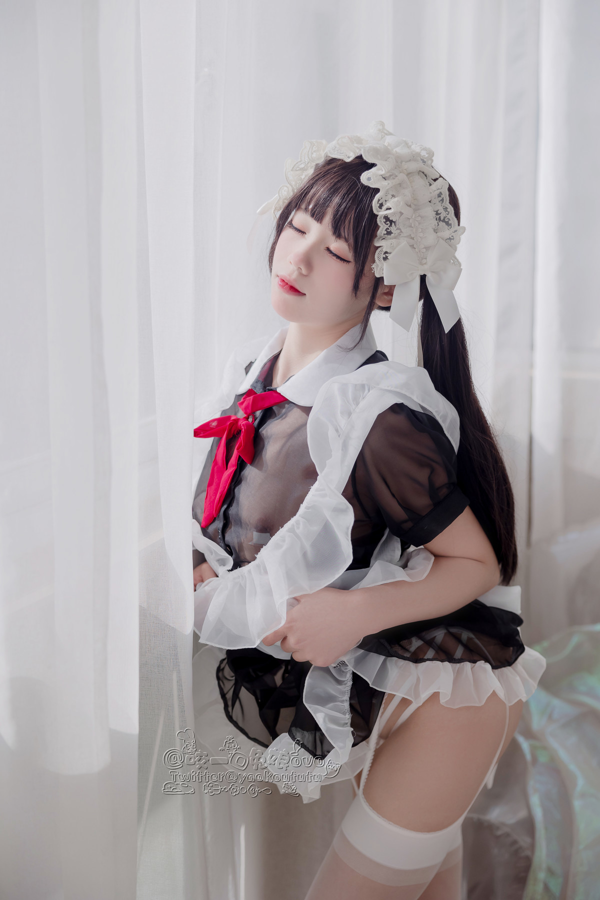 Cosplay 黏黏團子兔 黑白女僕